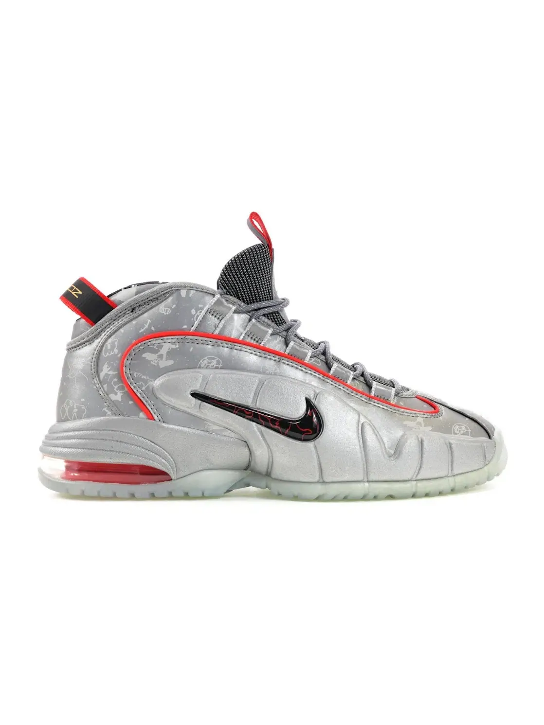 Мужские кроссовки Lifestyle Nike Air Max Penny 1 Doernbecher — изображение 1 из 4, серебристый