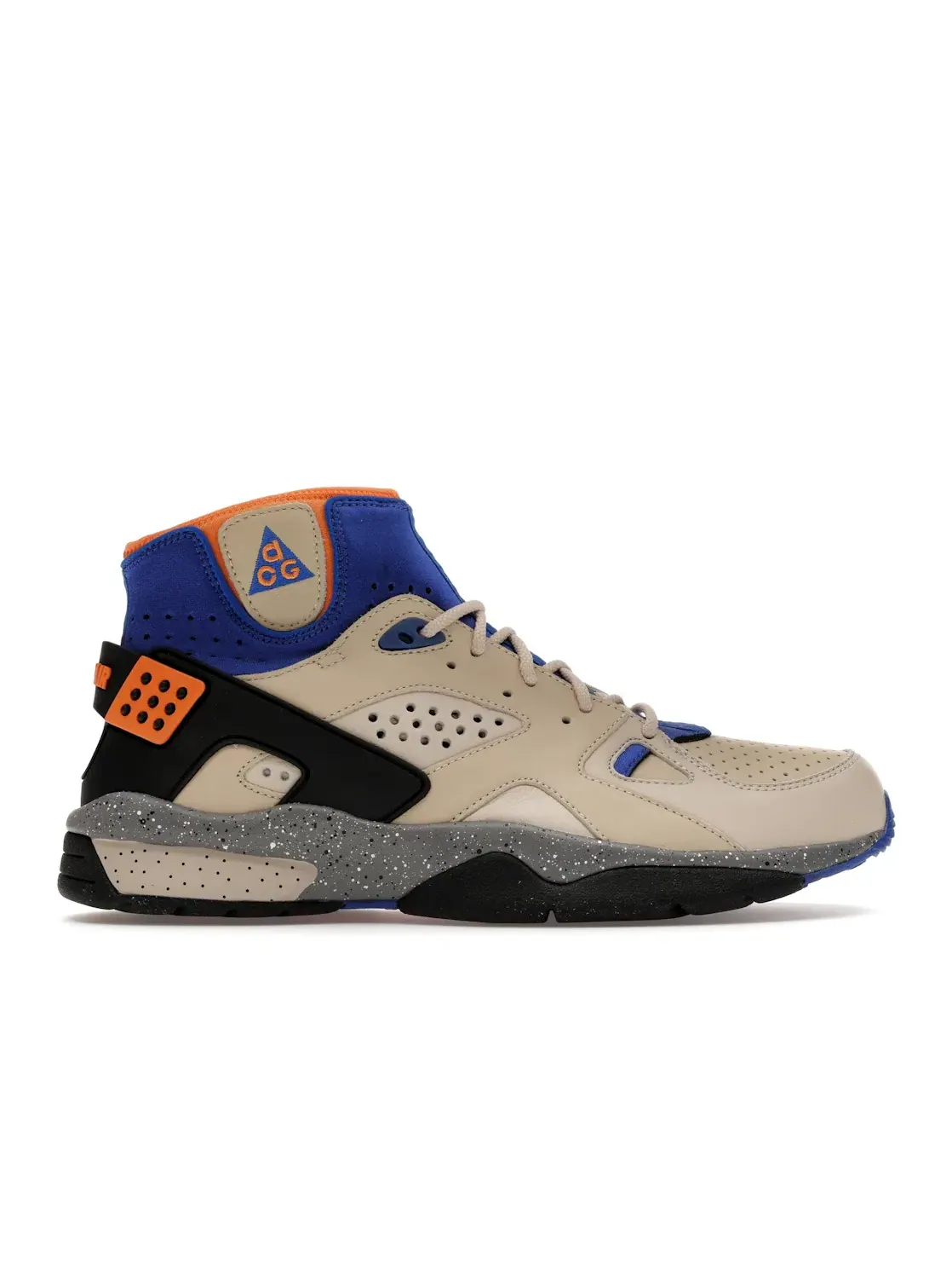 Мужские кроссовки с принтом Nike Air Mowabb ACG Nike, Rattan/Bright Mandarin-Birch — изображение 1 из 4