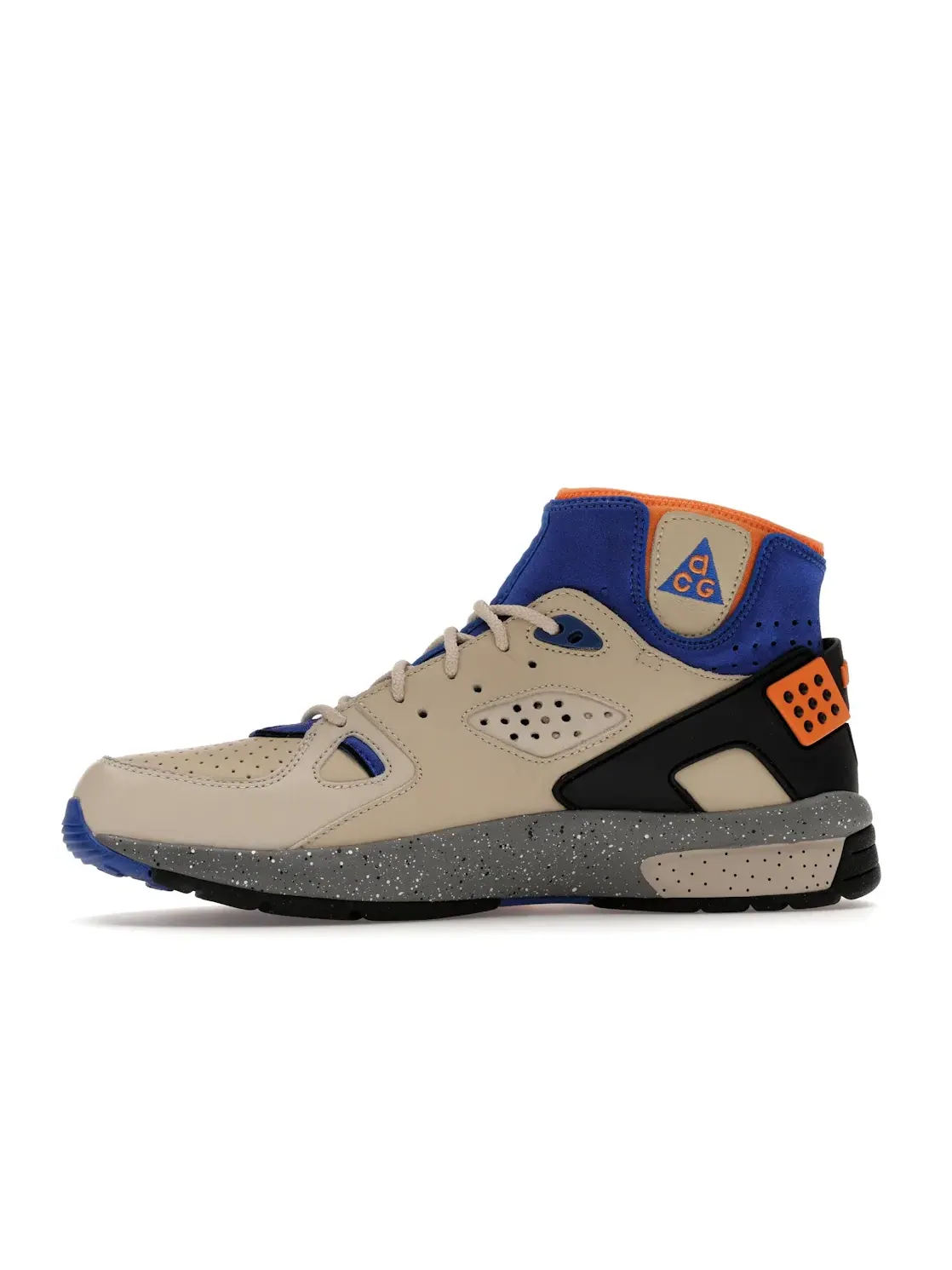 Мужские кроссовки с принтом Nike Air Mowabb ACG Nike, Rattan/Bright Mandarin-Birch — изображение 3 из 4