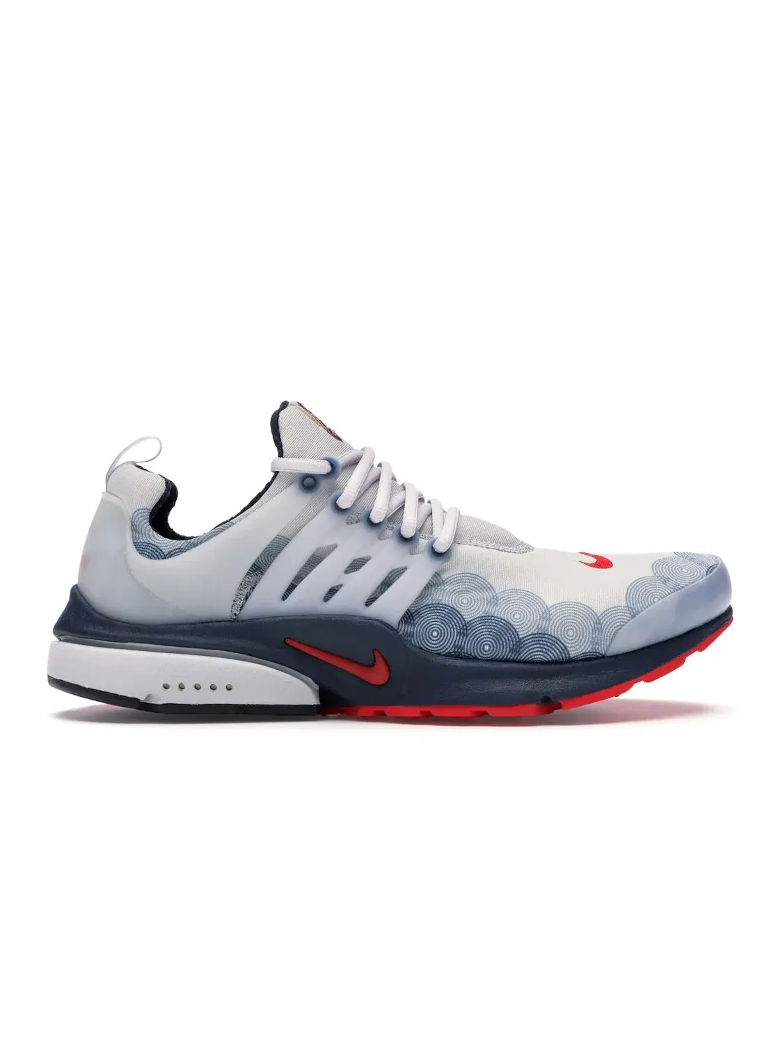 Мужские кроссовки Lifestyle Nike Air Presto — изображение 1 из 4, серый/красный--черный