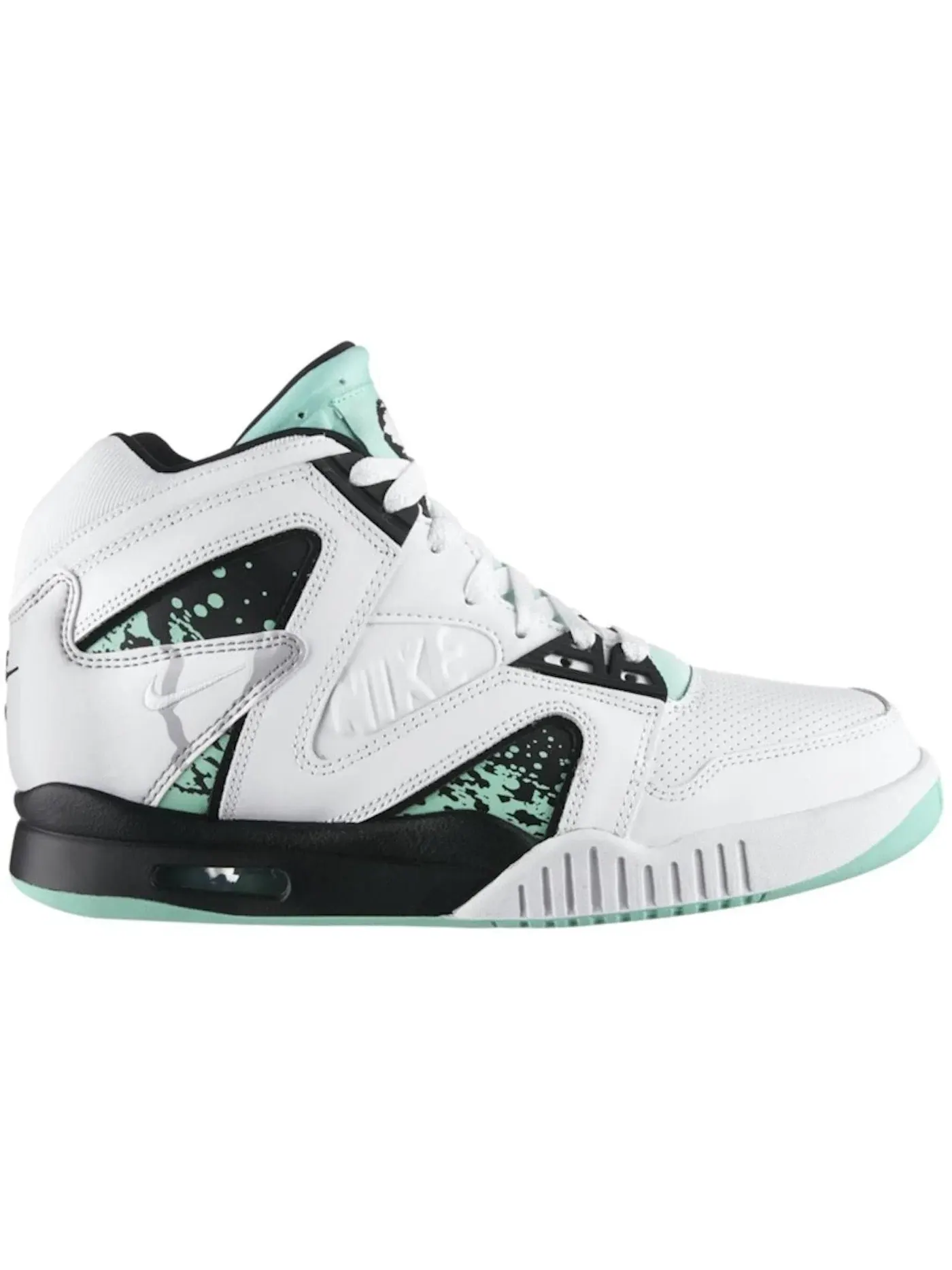 Мужские кроссовки Lifestyle Nike Air Tech Challenge Hybrid — изображение 1 из 1, белый/зеленый-серый