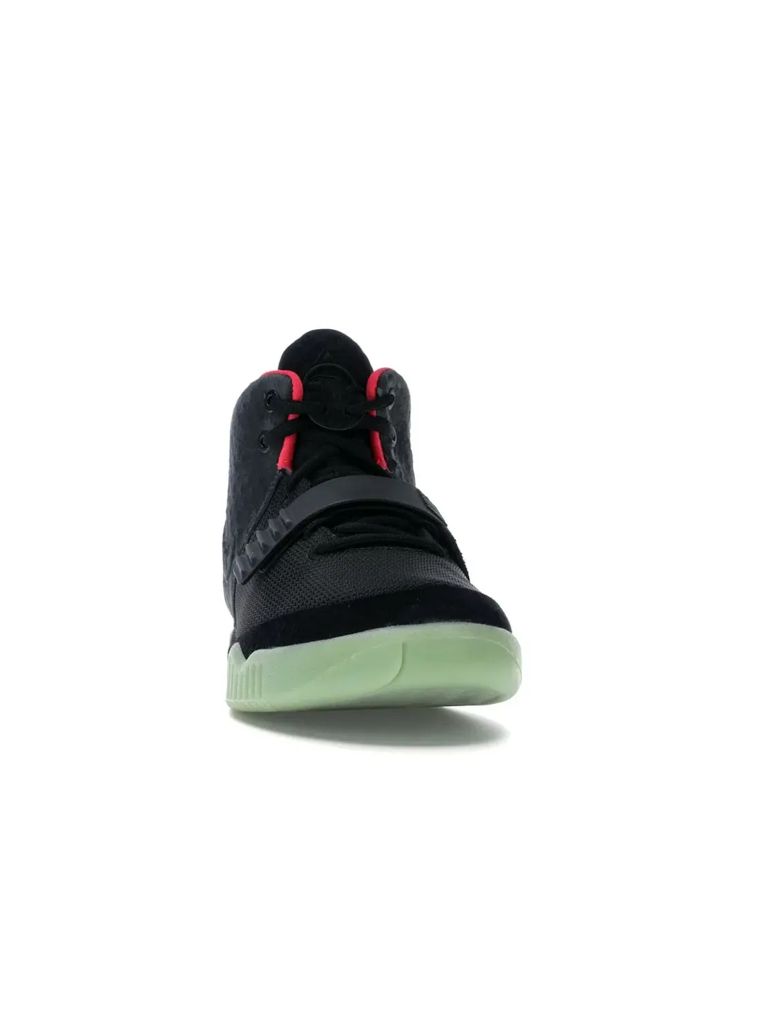 Мужские кроссовки Lifestyle Nike Air Yeezy 2 Nike — изображение 2 из 4, черный/черный-красный