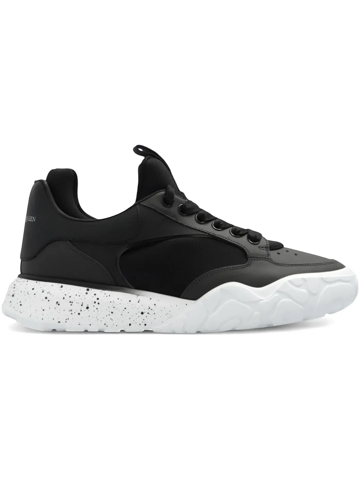Мужские кроссовки с технологией Court Tech Alexander McQueen — изображение 1 из 1, черный/белый