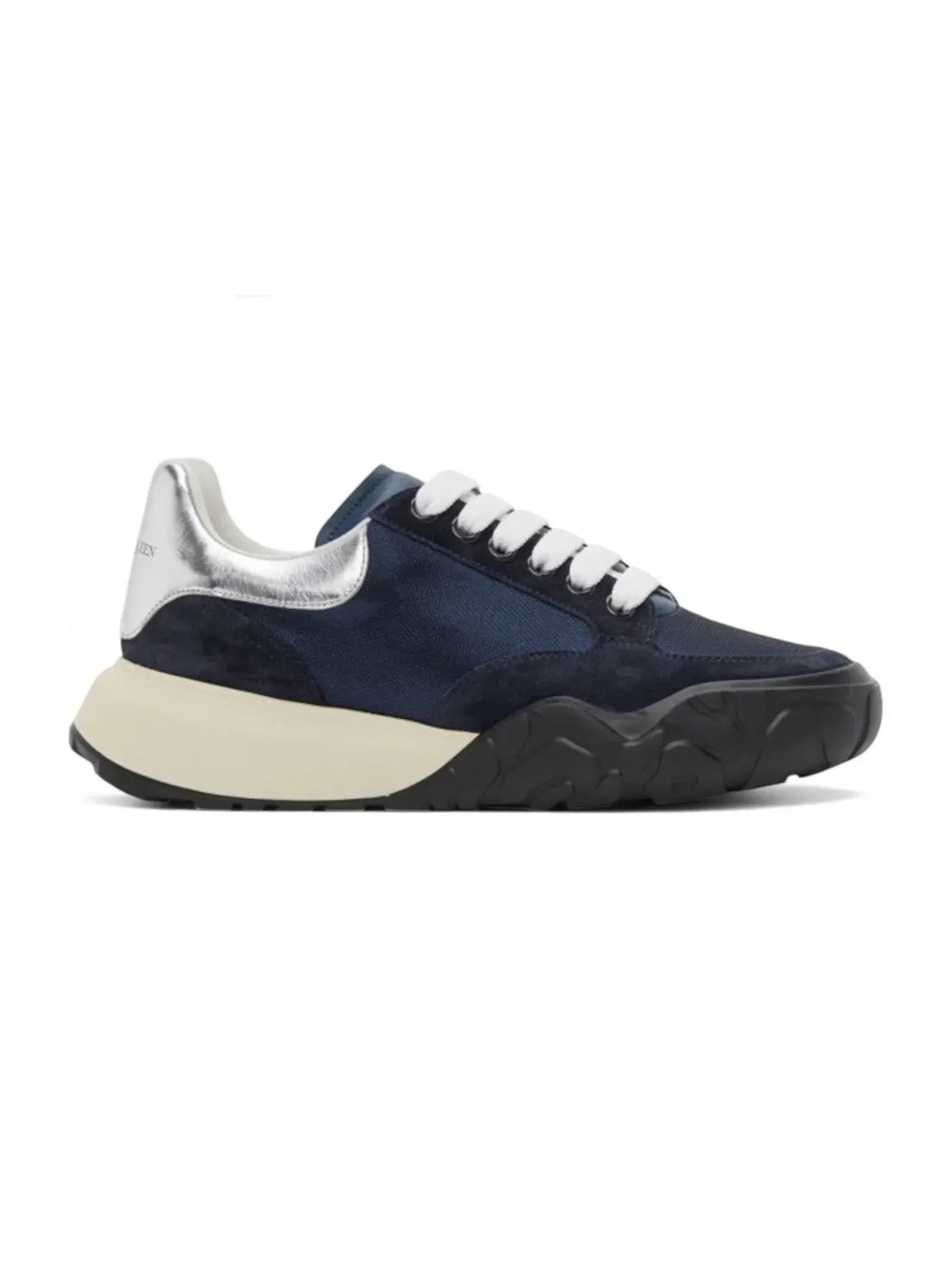 Мужские кроссовки с контрастной отделкой Alexander McQueen Court Trainer Alexander McQueen — изображение 1 из 1