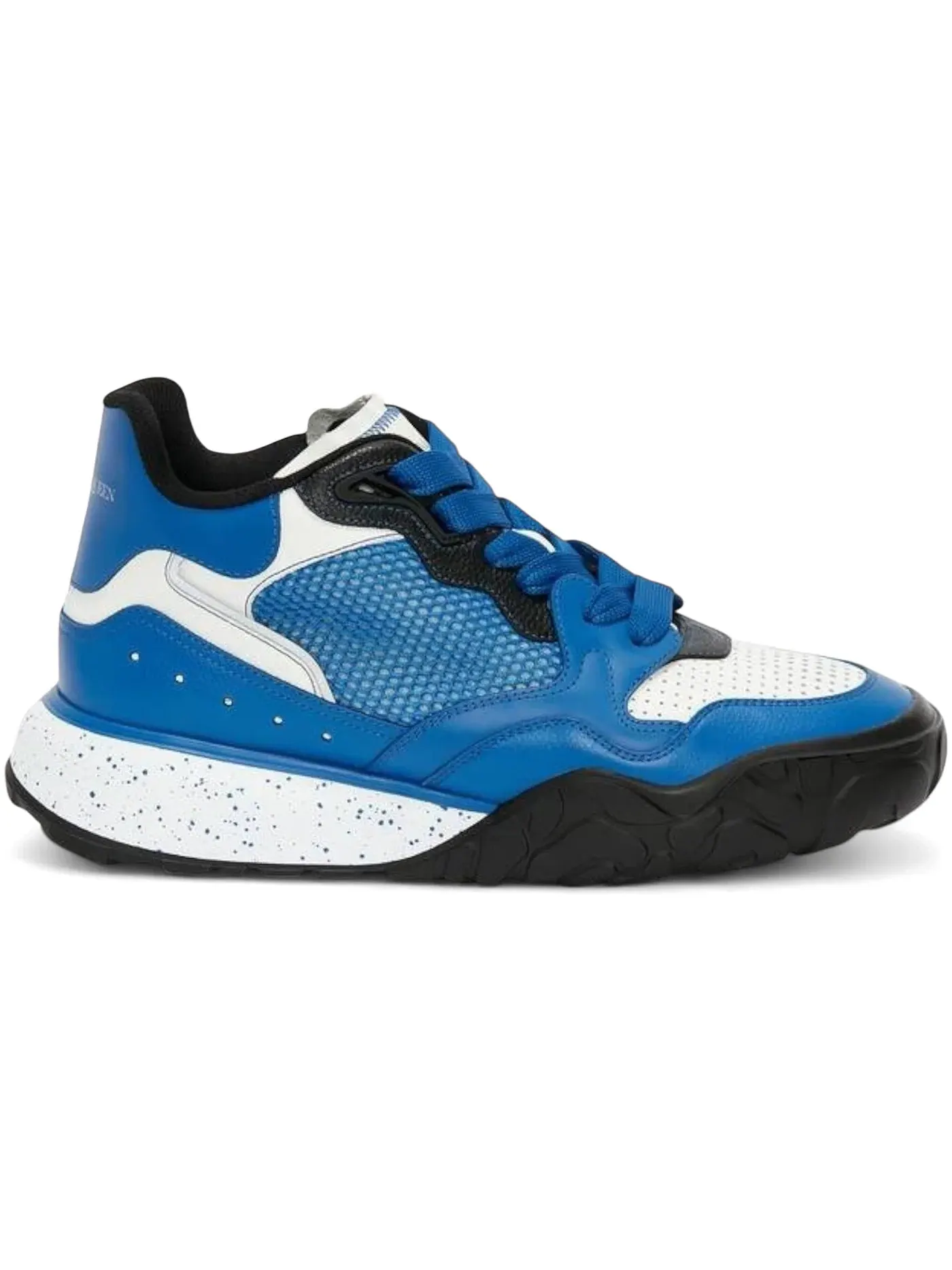 Мужские кроссовки с плоской подошвой Alexander McQueen Court Trainer — изображение 1 из 1, ультрамарин