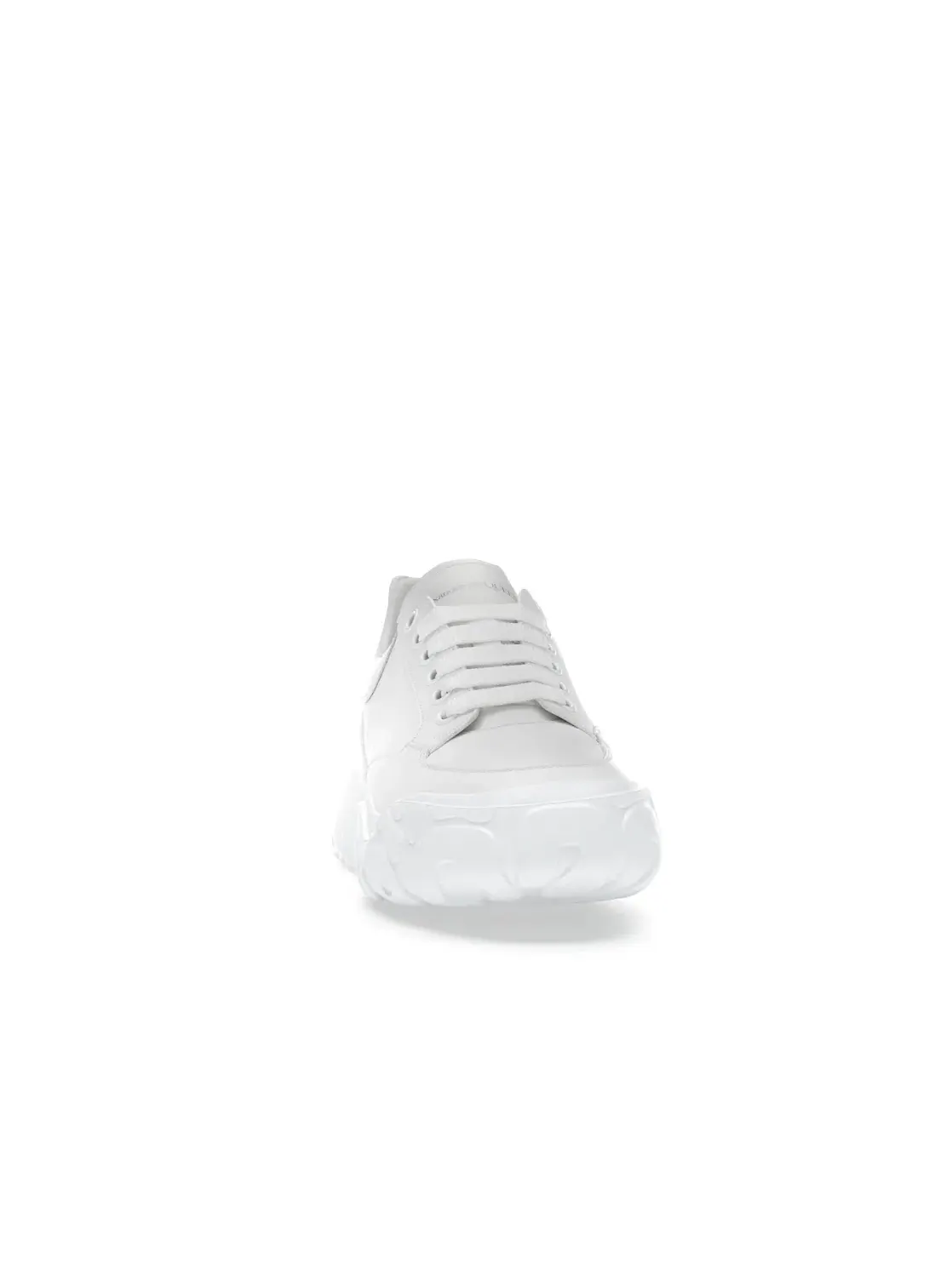 Женские кроссовки белые Alexander McQueen Court Trainers — изображение 2 из 4, белый белый