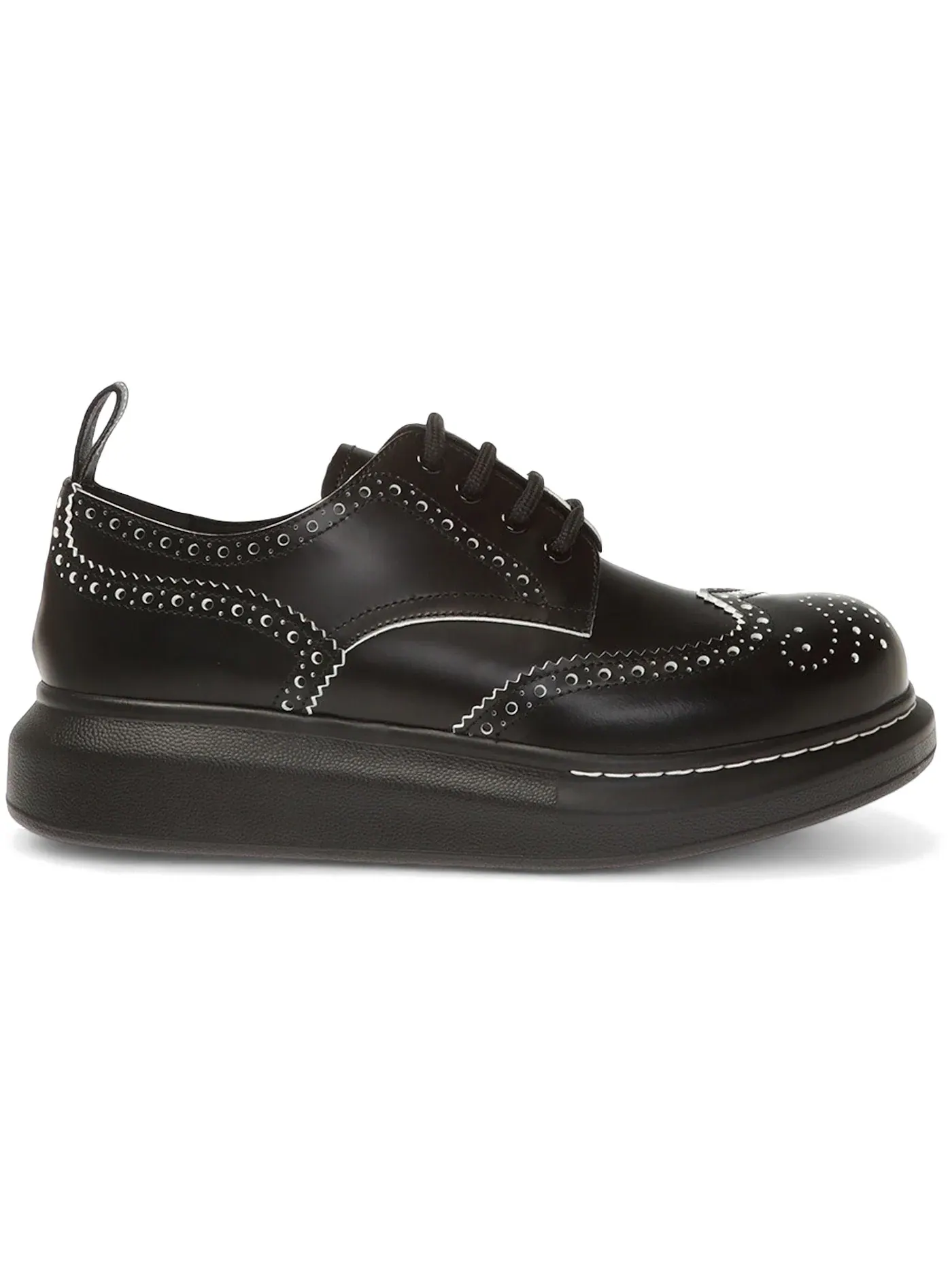 Женские дерби Alexander McQueen — изображение 1 из 1, черный/белый
