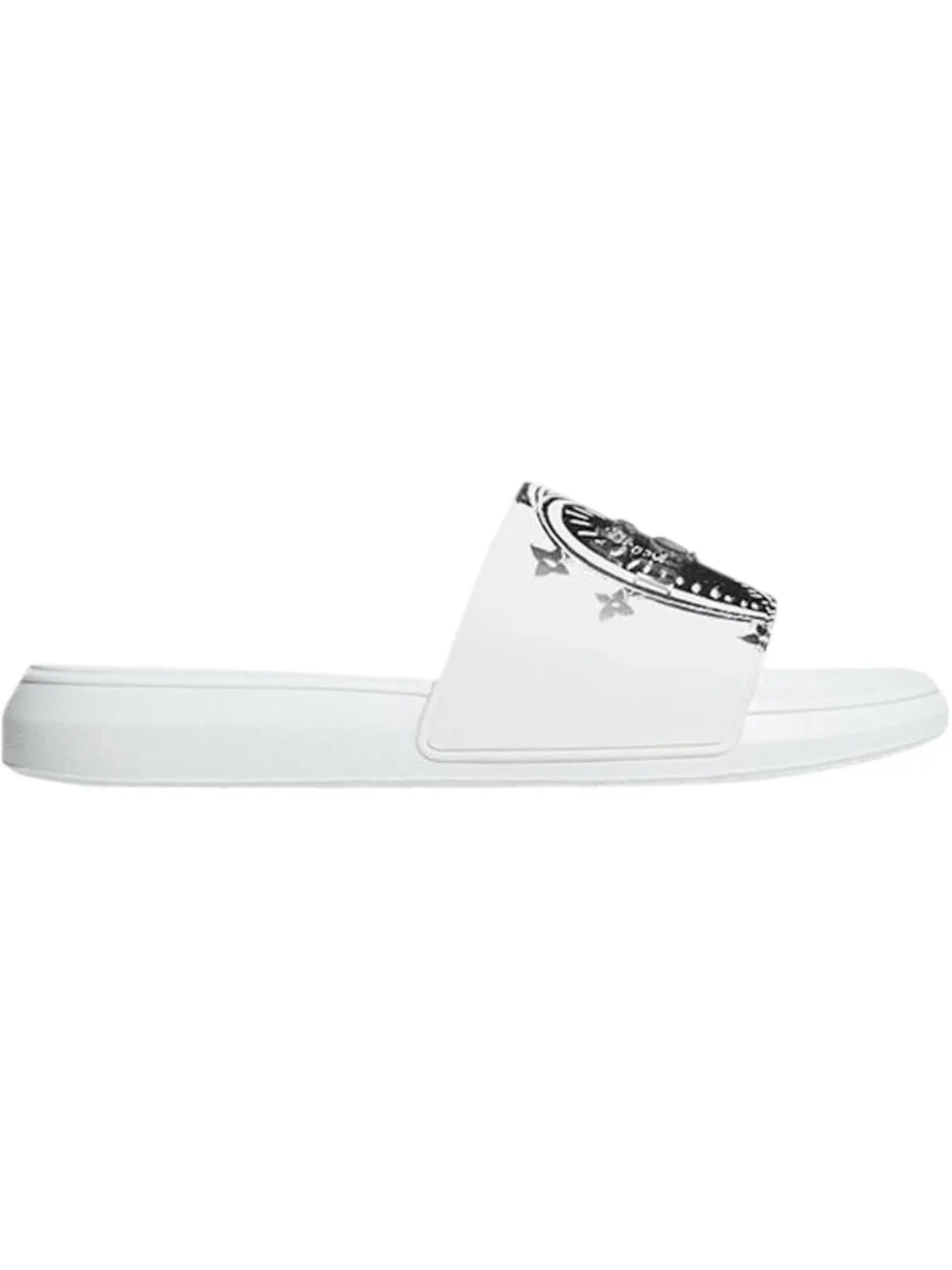 Мужские шлепанцы Alexander McQueen Heart Slider