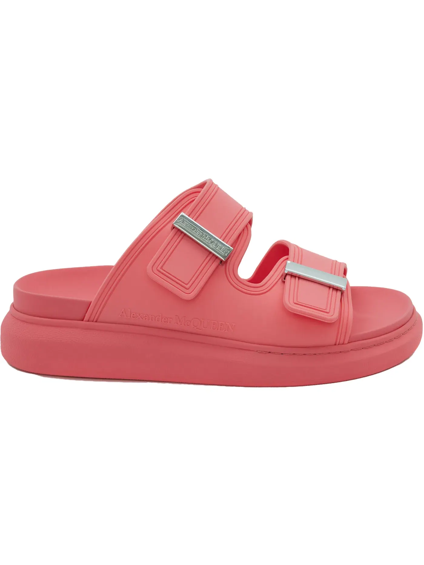 Женские сандалии Hybrid Buckled Rubber Alexander McQueen
