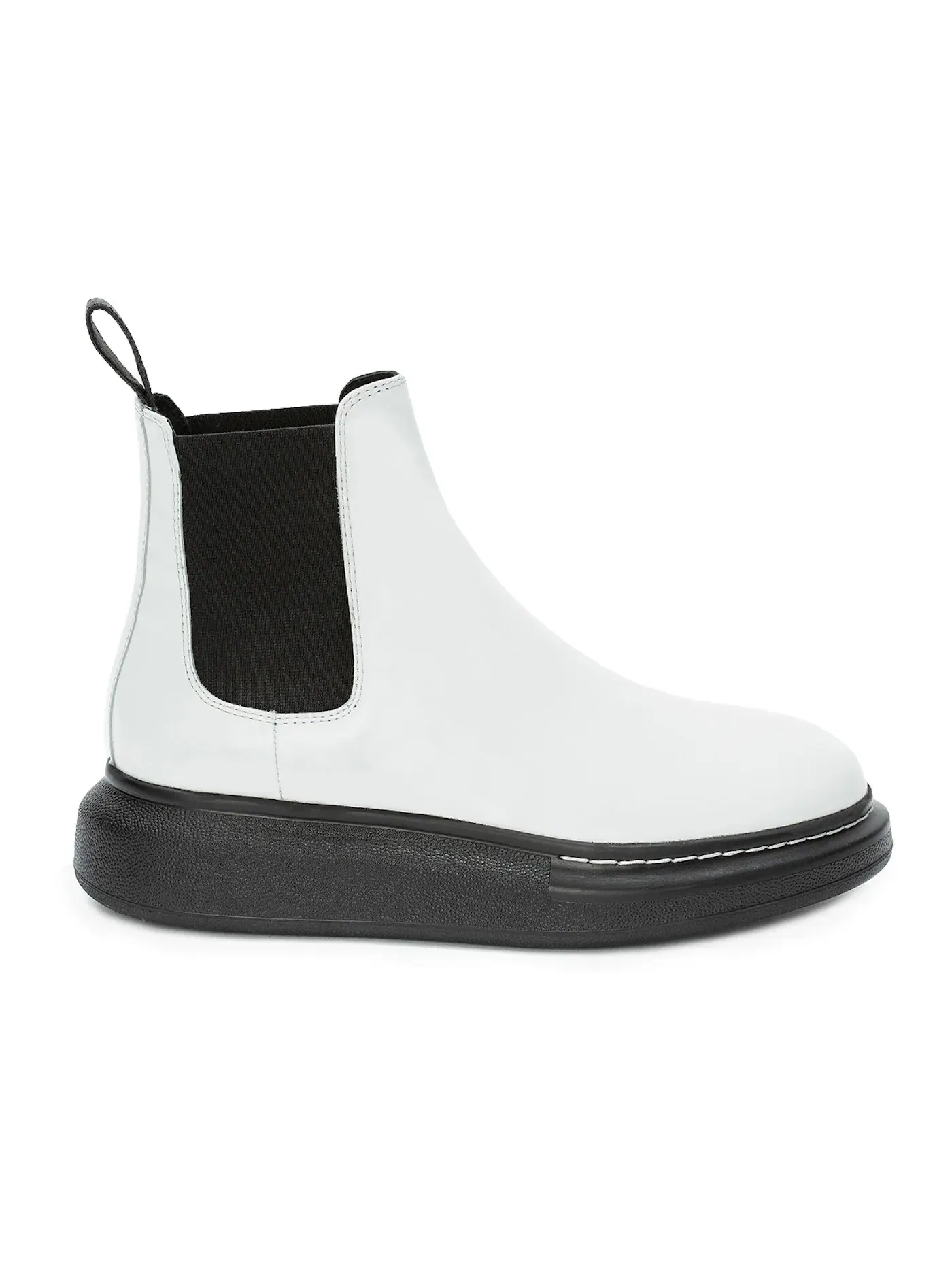 Женские ботинки челси с принтом Alexander McQueen Hybrid Chelsea Boot