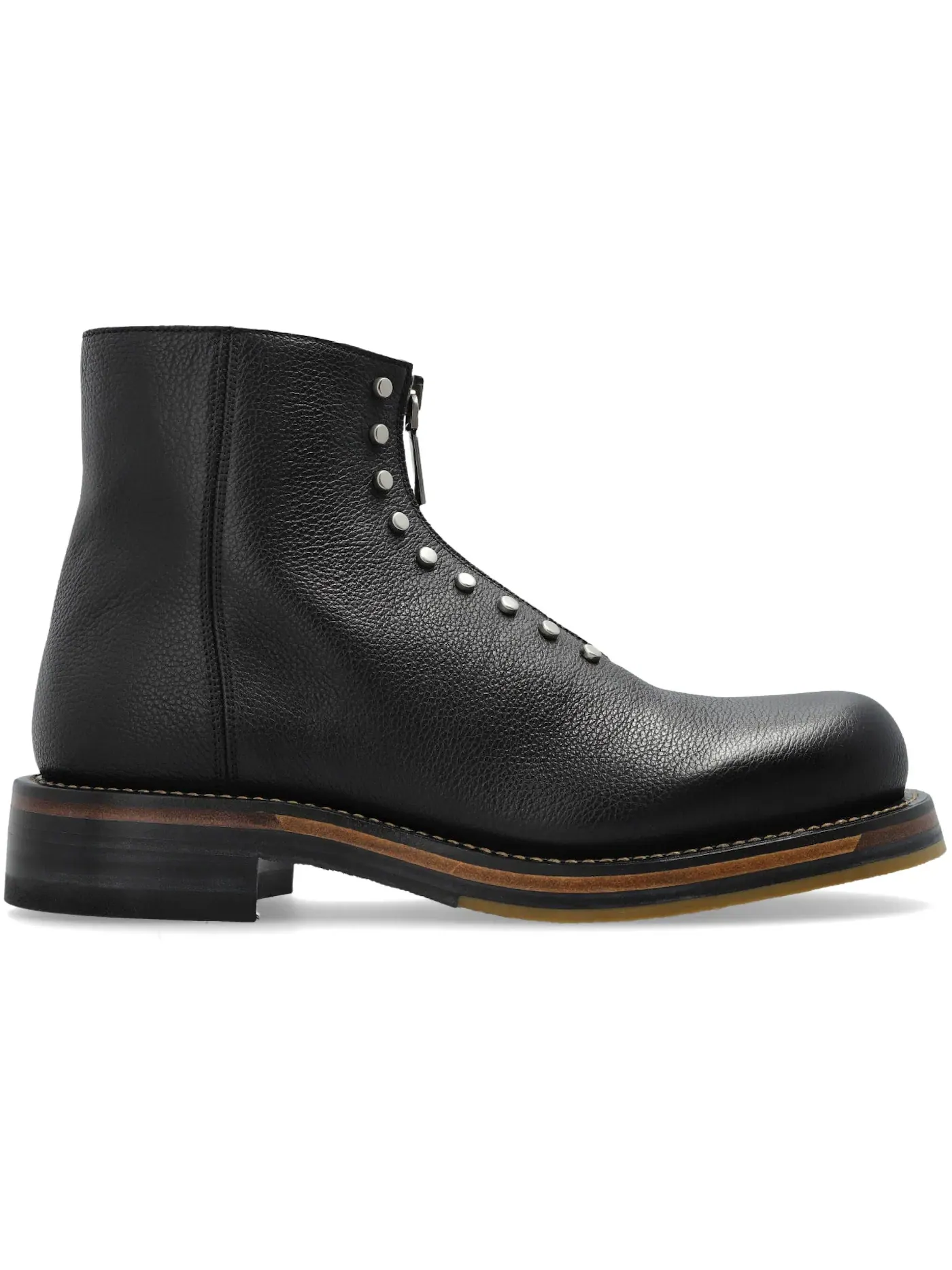 Мужские ботинки с шипами Alexander McQueen Maker Boots — изображение 1 из 1, черный
