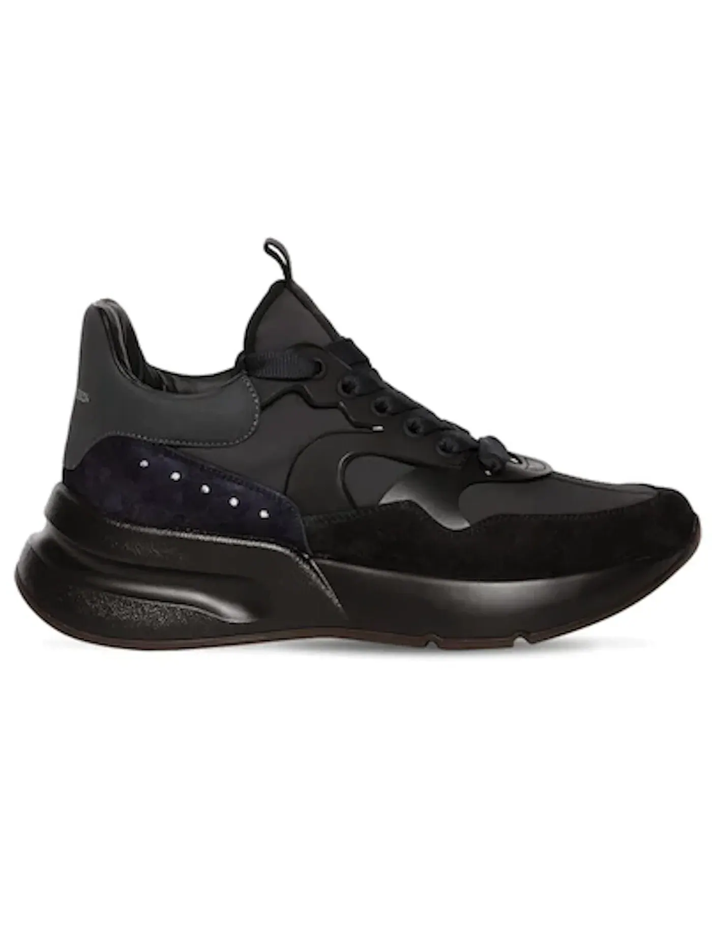 Мужские кроссовки с сеткой Alexander McQueen Mesh Runner — изображение 1 из 1, черный