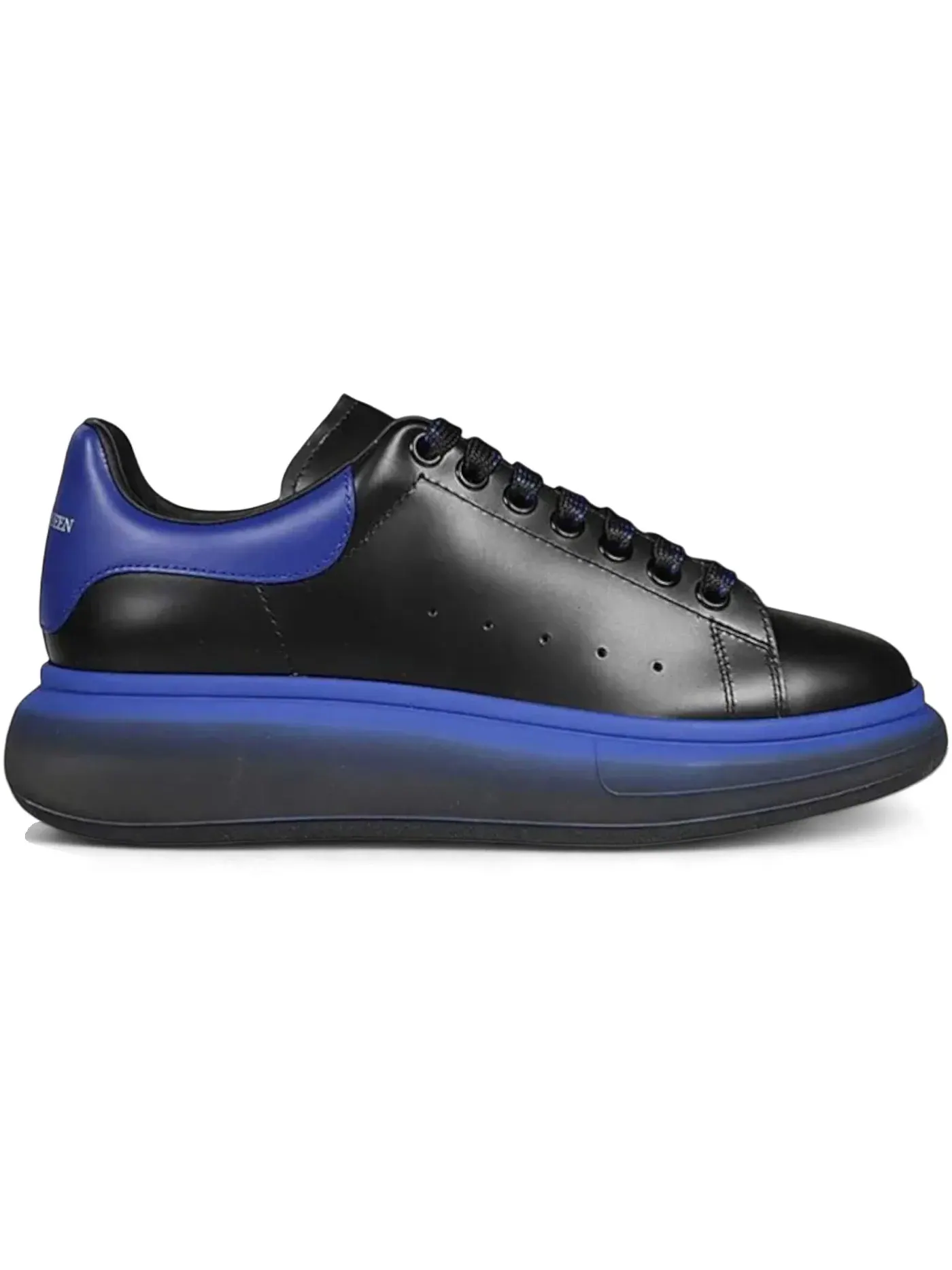 Мужские кроссовки оверсайз Alexander McQueen — изображение 1 из 1, черный/синий