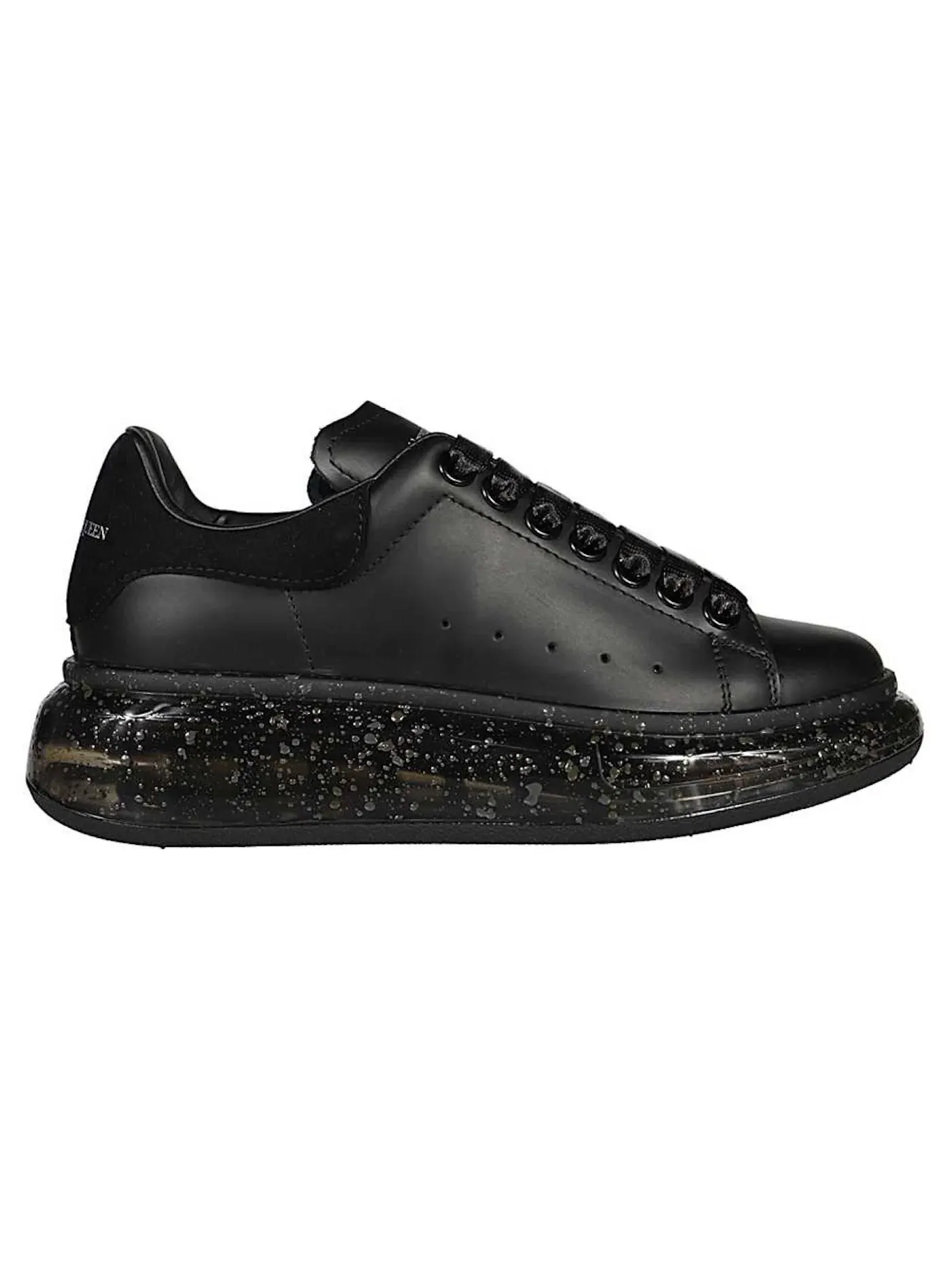 Женские кроссовки без шнурков Oversized Alexander McQueen — изображение 1 из 1, черный
