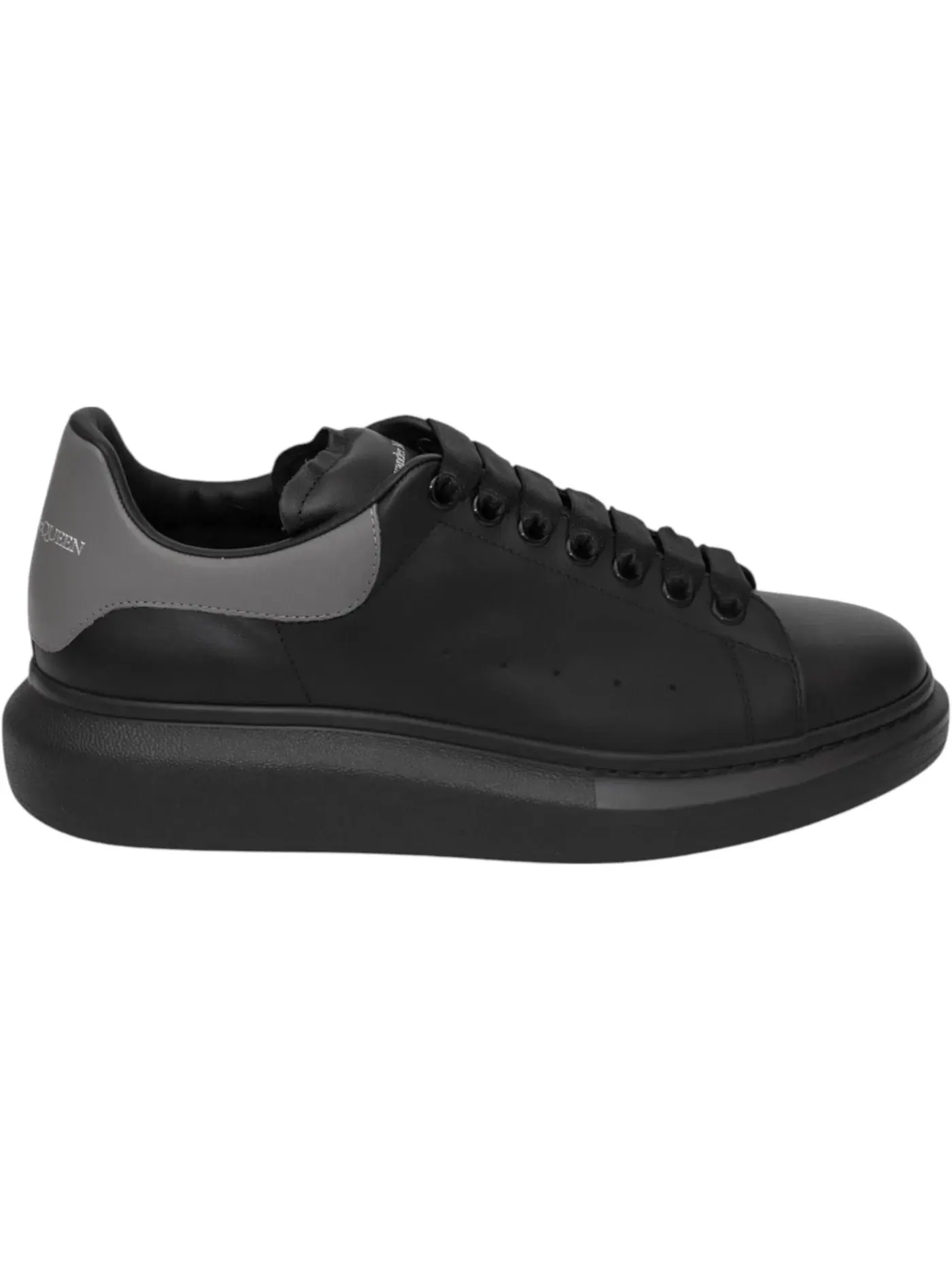 Мужские кроссовки Oversized Alexander McQueen — изображение 1 из 1, черный/серый