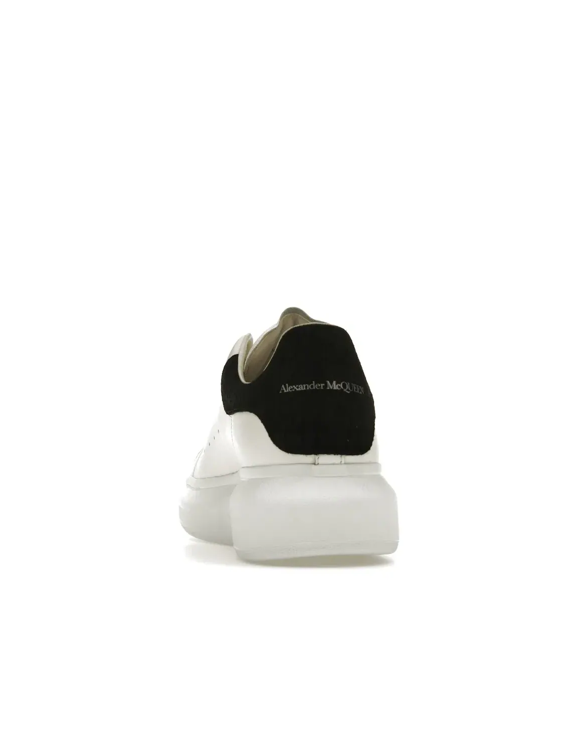 Мужские кроссовки с тиснением Alexander McQueen Oversized — изображение 4 из 4, белый/черный