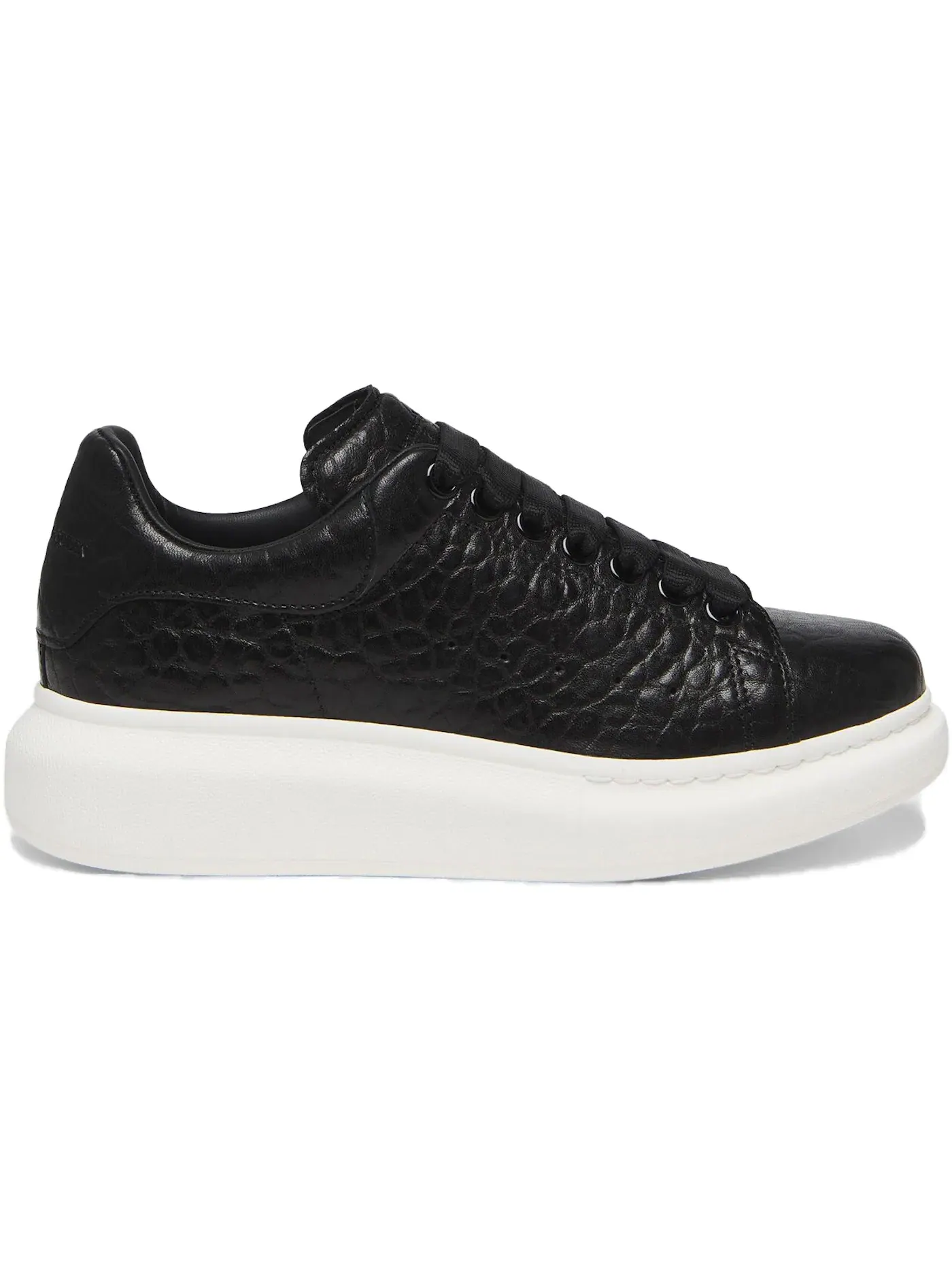 Женские кроссовки Oversized Alexander McQueen — изображение 1 из 1, черный/белый