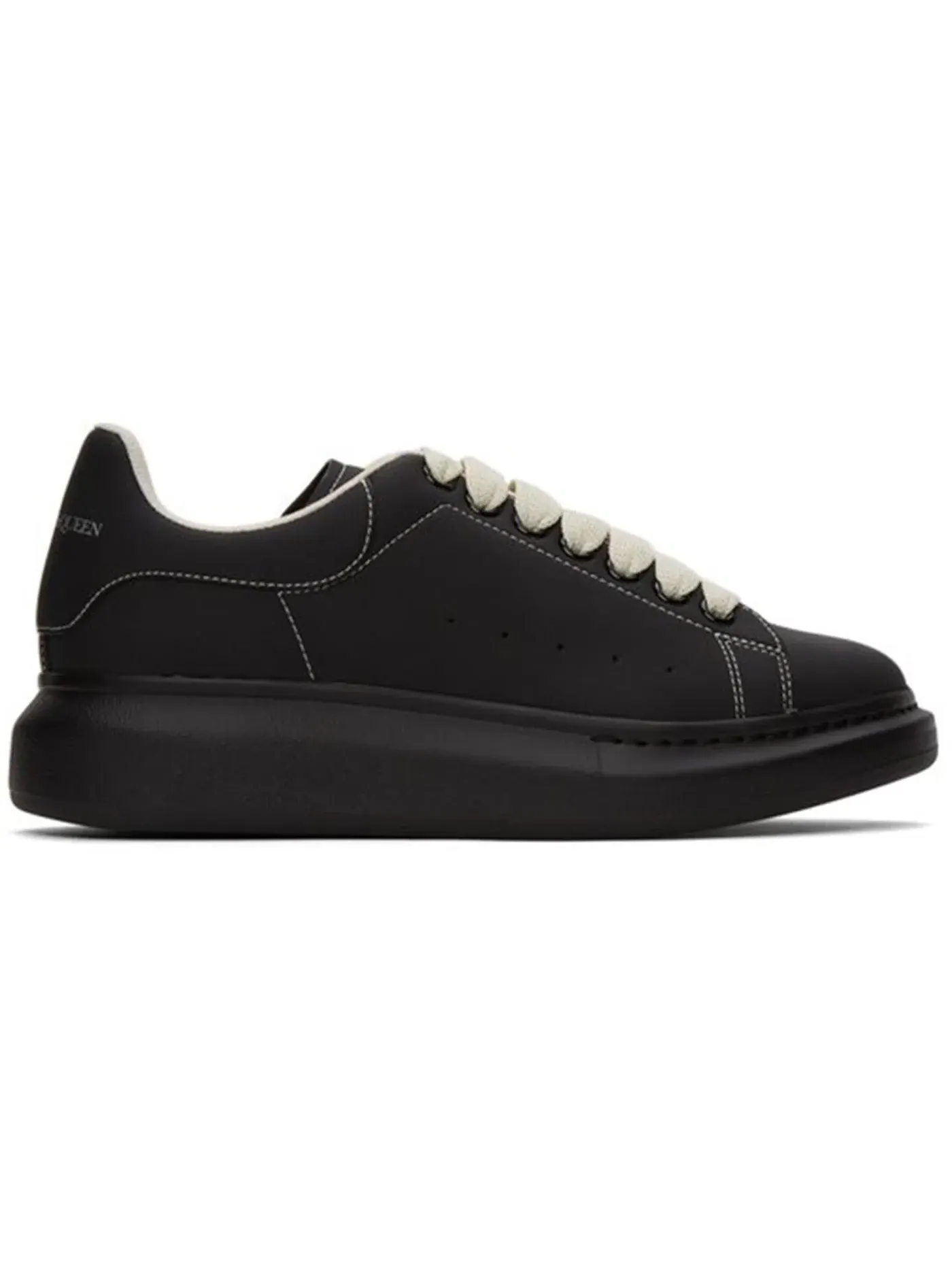 Мужские кроссовки оверсайз Alexander McQueen — изображение 1 из 1, черный/слоновая кость
