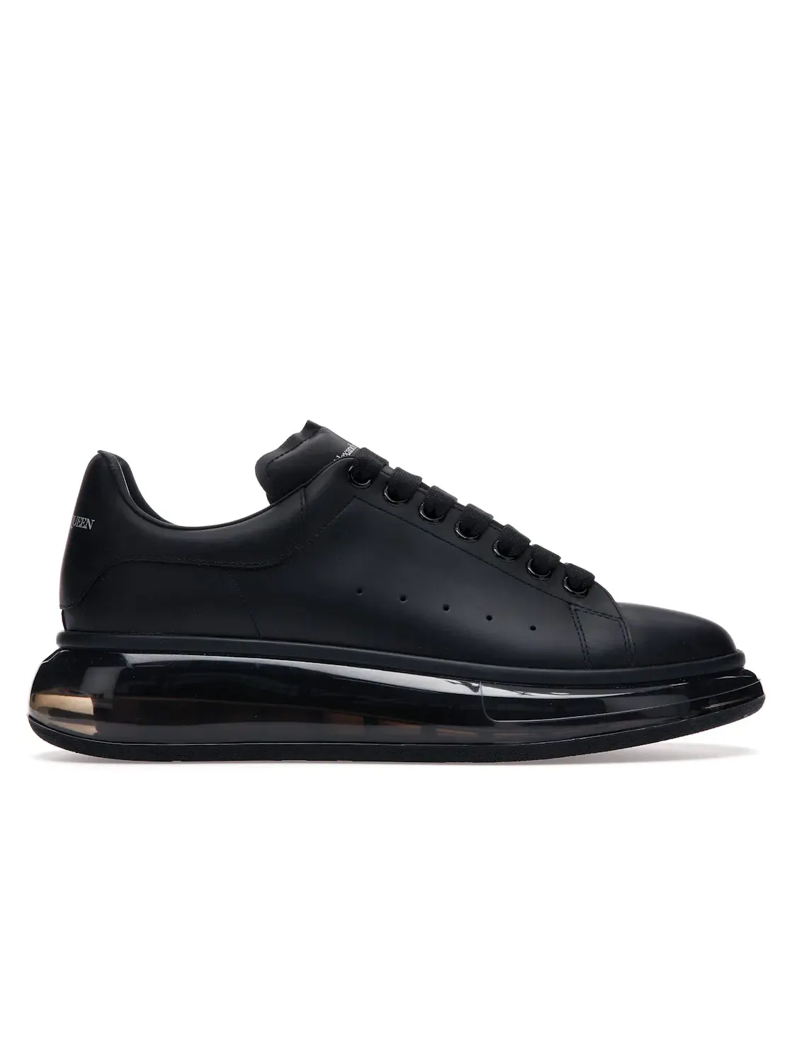 Мужские кроссовки с блестящей подошвой Alexander McQueen Oversized Alexander McQueen — изображение 1 из 4, черный