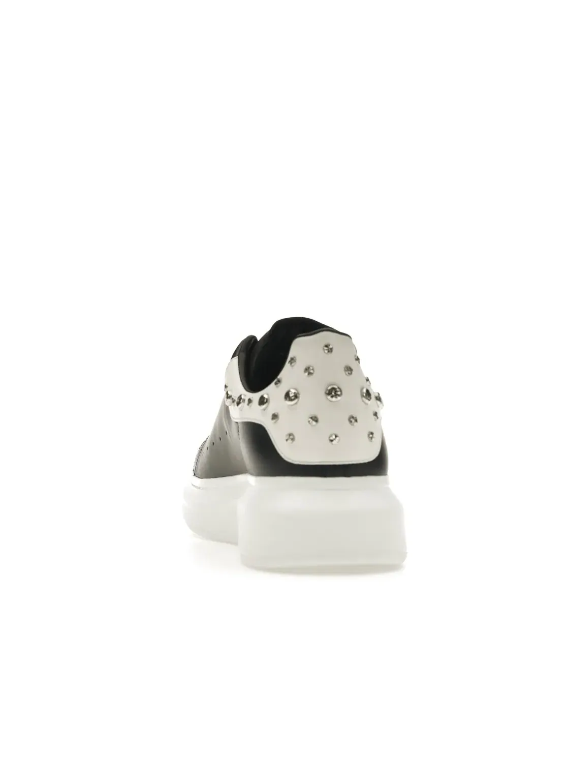 Мужские кроссовки с шипами Alexander McQueen Oversized — изображение 4 из 4, черный/белый/серебристый