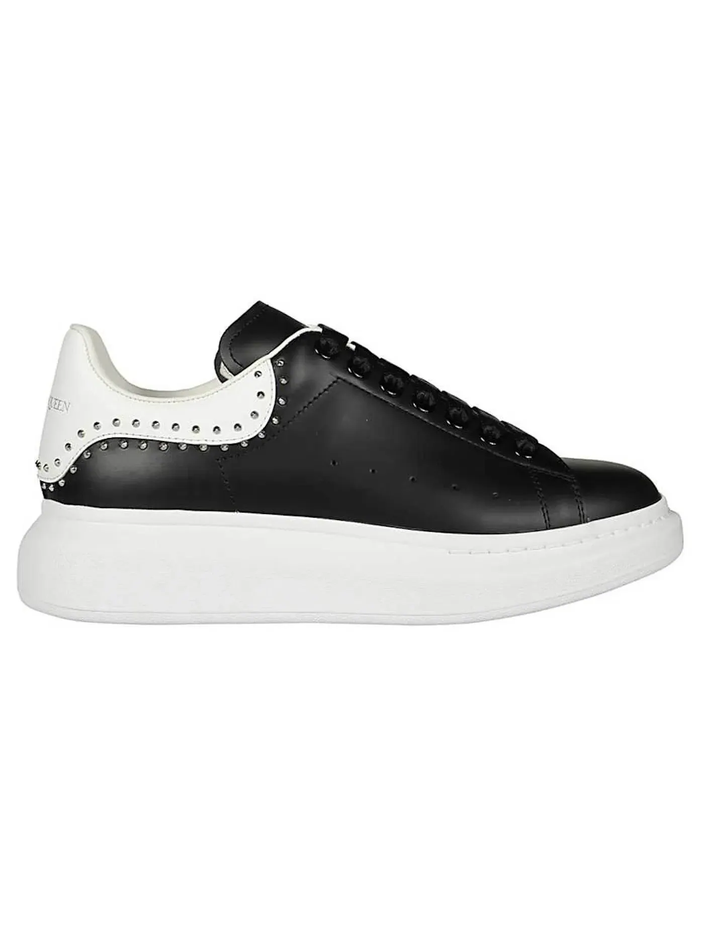 Мужские кроссовки Oversized Alexander McQueen — изображение 1 из 1, черный/белый