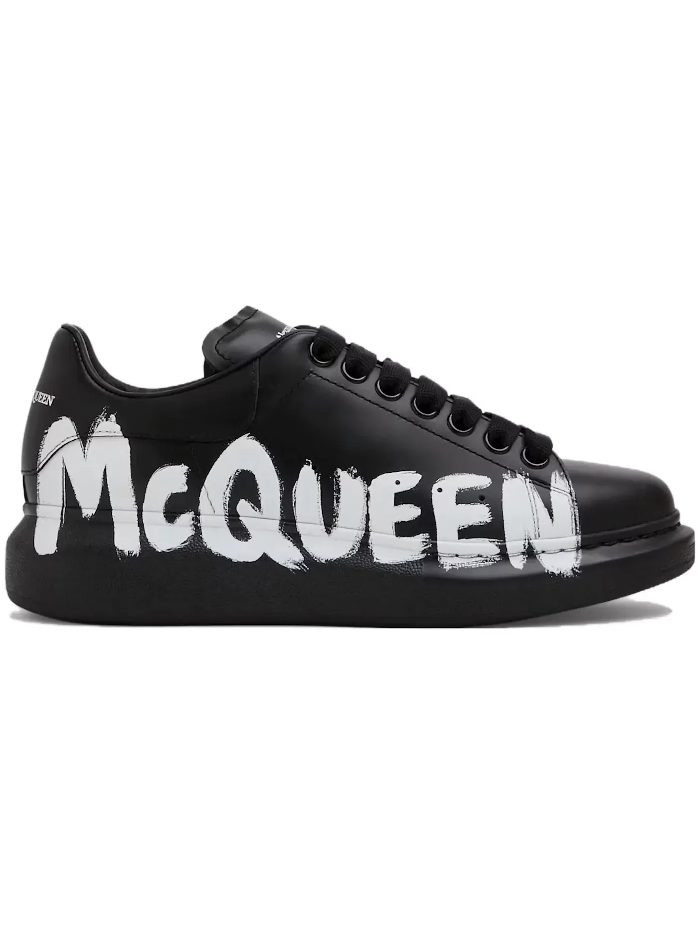 Женские кроссовки с принтом Alexander McQueen Oversized Alexander McQueen — изображение 1 из 1, черный/белый