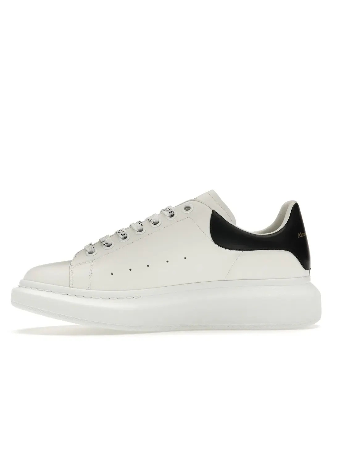 Мужские кроссовки Oversized Alexander McQueen — изображение 3 из 4, белый/черный