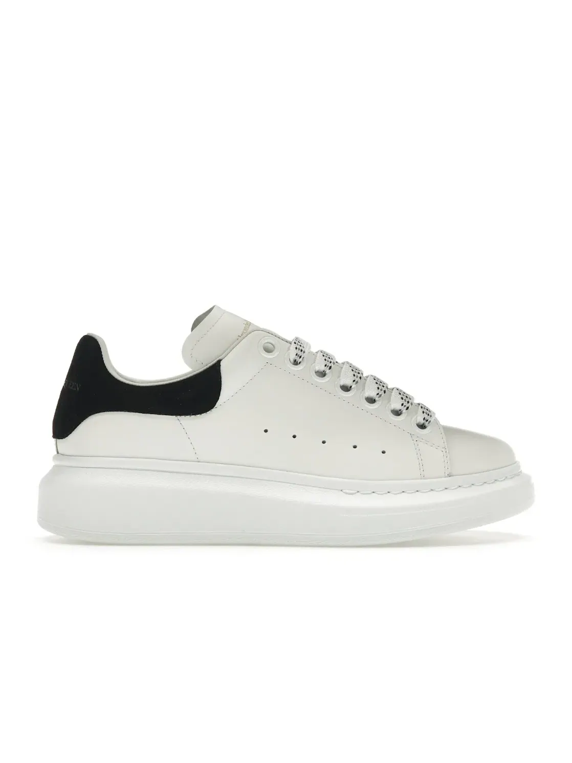 Женские кроссовки Oversized Alexander McQueen — изображение 1 из 4, белый/черный