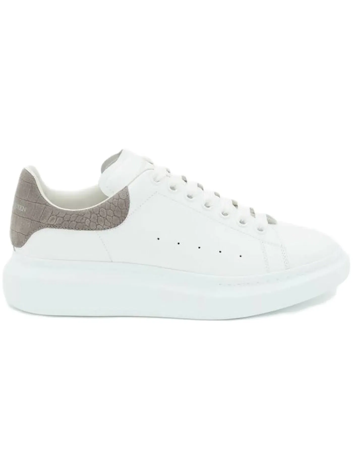 Мужские кроссовки Oversized Alexander McQueen — изображение 1 из 1, белый