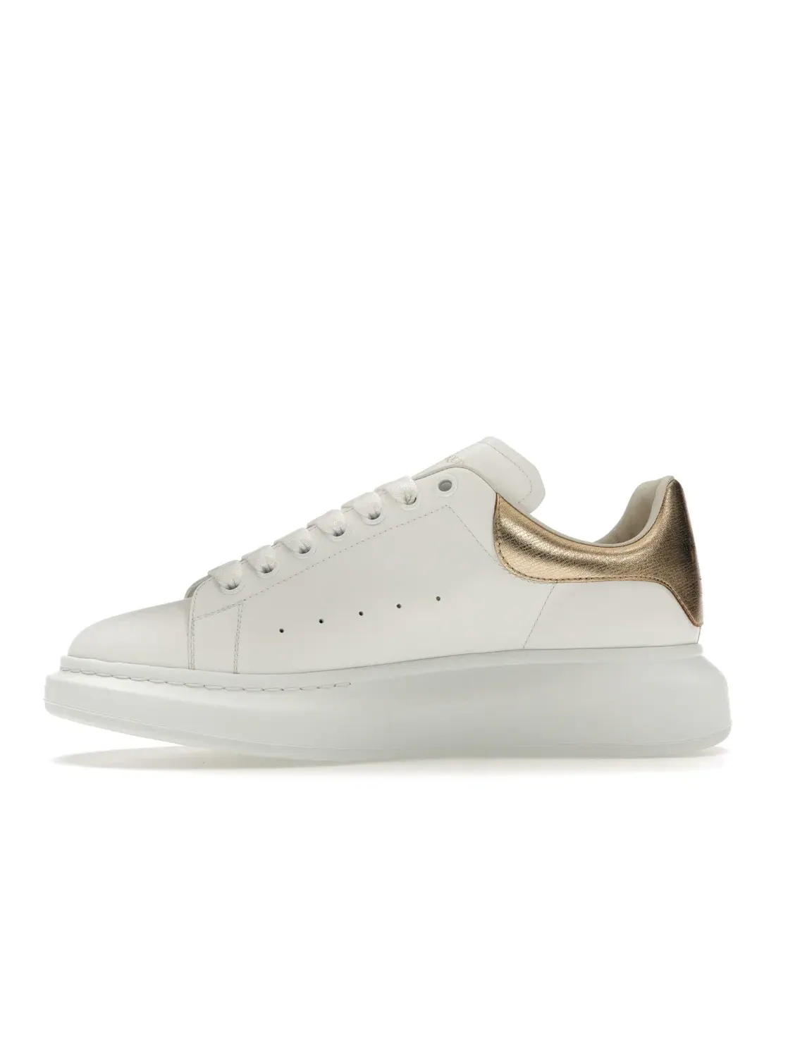 Мужские кроссовки с массивной подошвой Alexander McQueen Oversized — изображение 3 из 4, белый