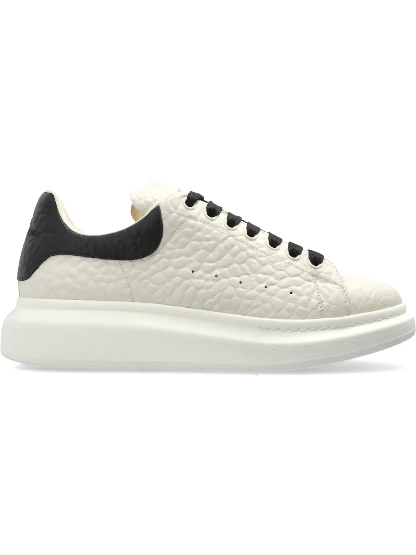 Мужские кроссовки Oversized Alexander McQueen — изображение 1 из 1, белый/черный