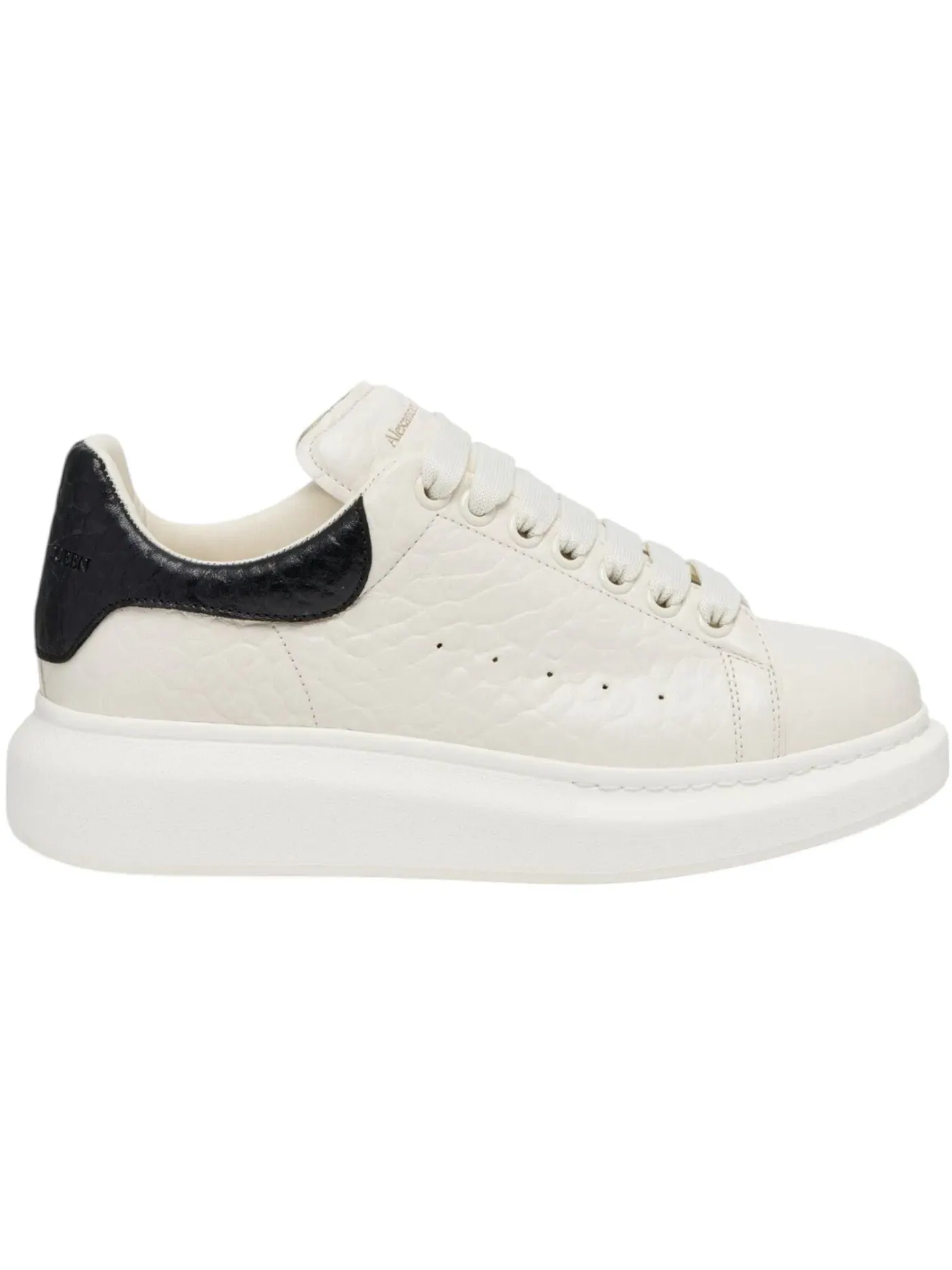 Женские кроссовки Oversized Alexander McQueen — изображение 1 из 1, белый/черный