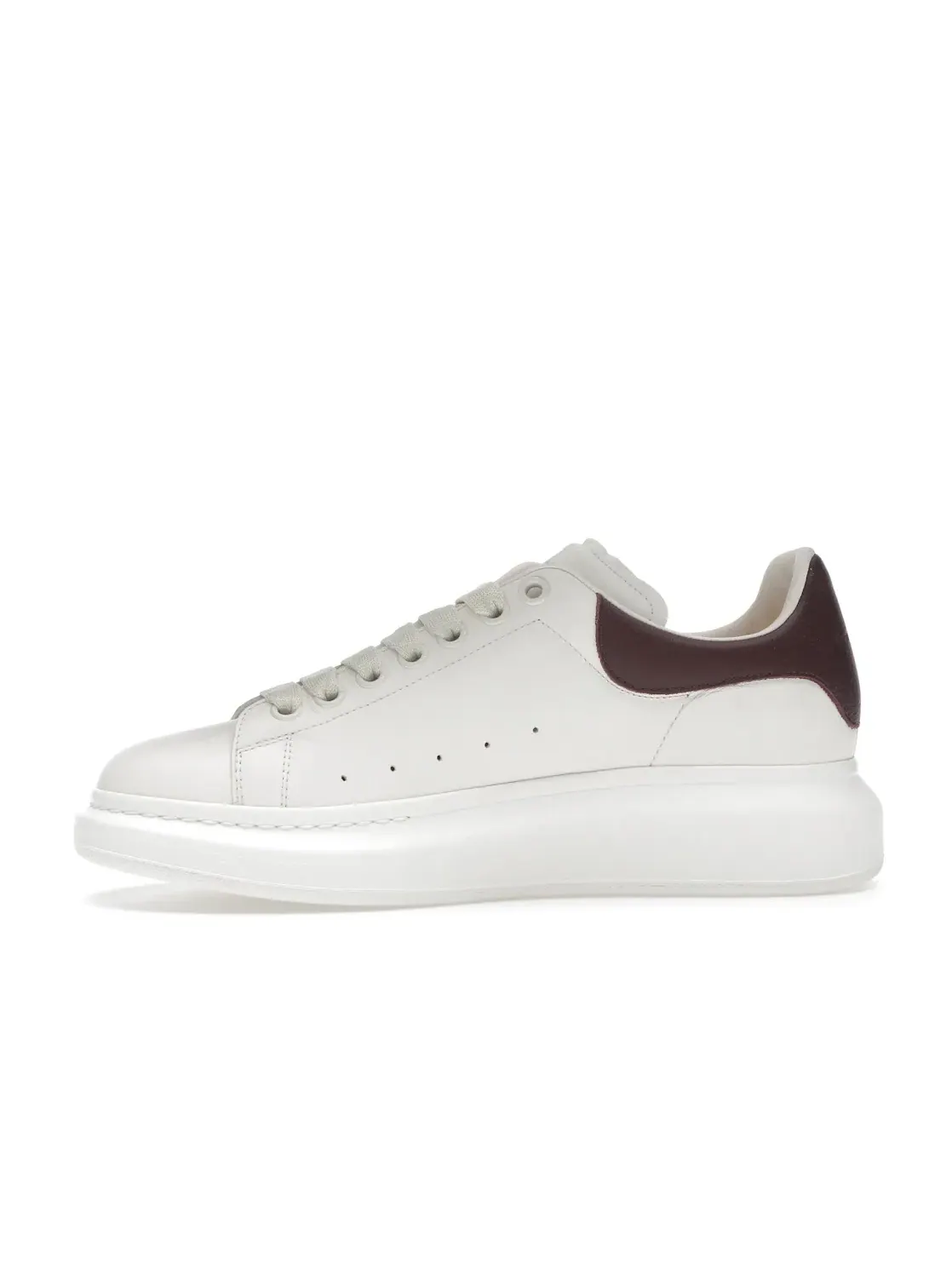 Мужские кроссовки Oversized Alexander McQueen — изображение 3 из 4, белый