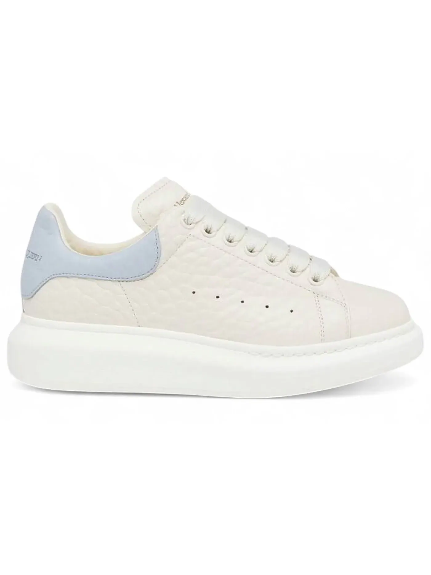 Мужские кроссовки с крупным логотипом Alexander McQueen Oversized Alexander McQueen — изображение 1 из 1, белый/светлый синий