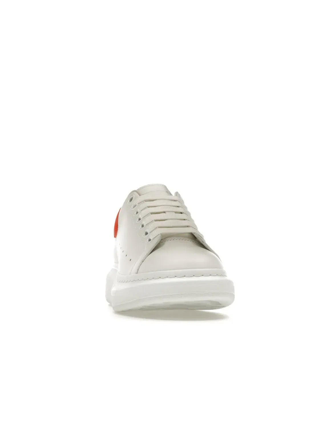 Мужские кроссовки Oversized Alexander McQueen — изображение 2 из 4, белый оранжевый