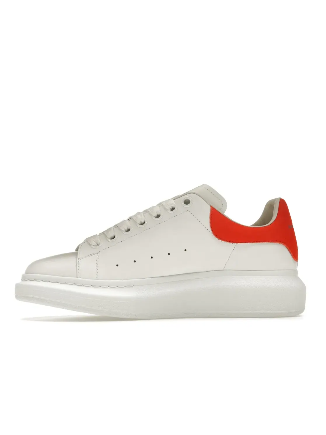 Мужские кроссовки Oversized Alexander McQueen — изображение 3 из 4, белый оранжевый