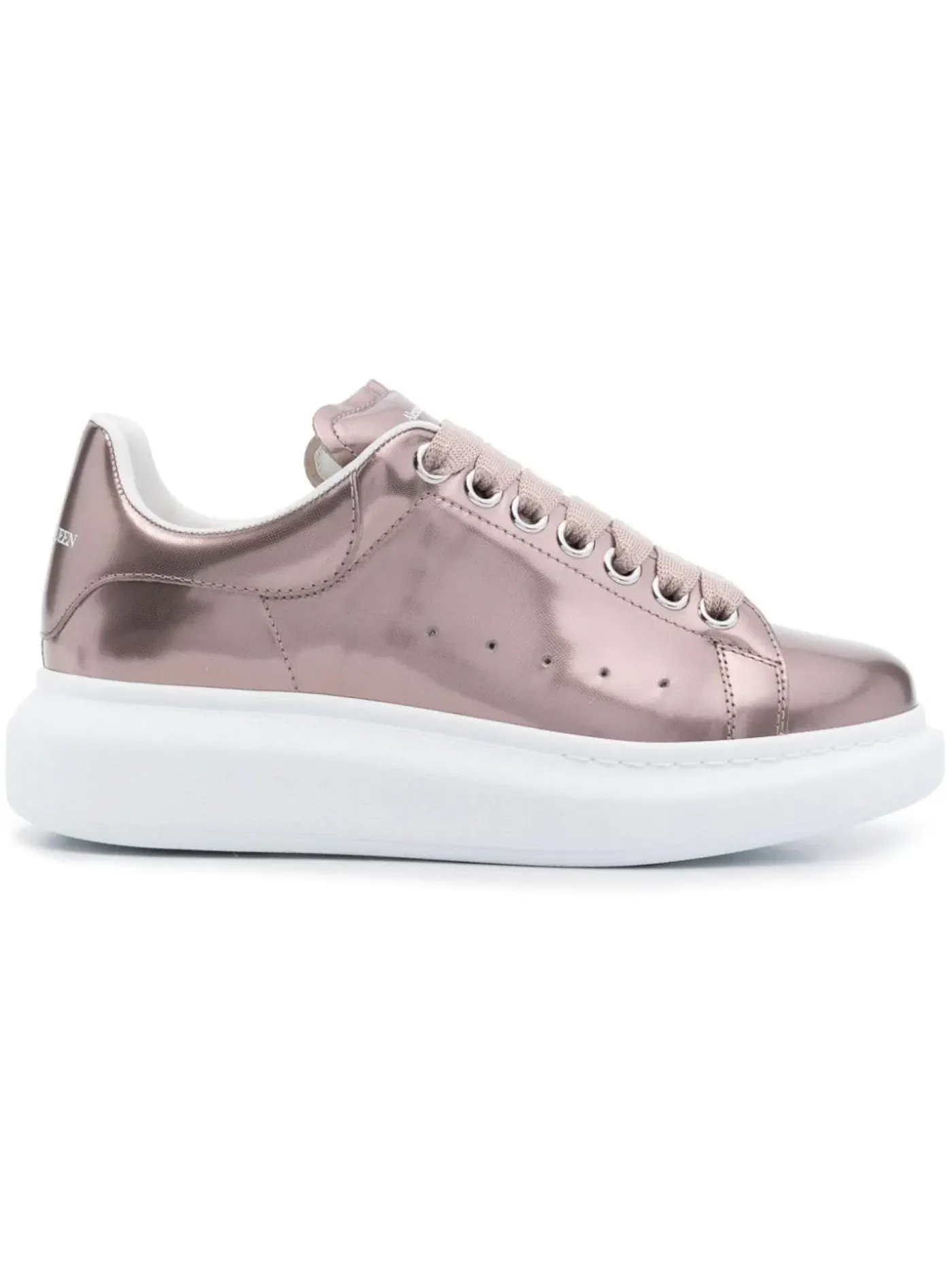 Женские кроссовки Oversized Alexander McQueen — изображение 1 из 1, розовый белый