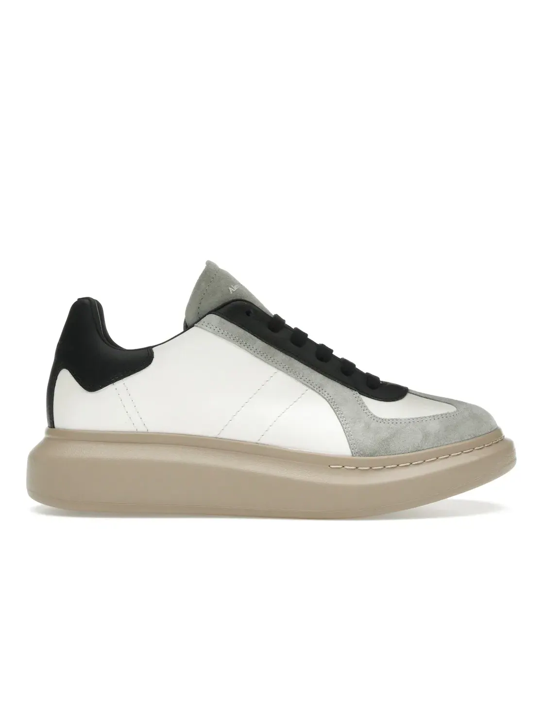 Мужские кроссовки Oversized Retro Alexander McQueen — изображение 1 из 4, белый/серый/черный