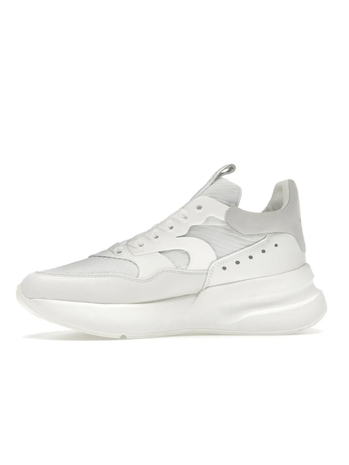 Мужские кроссовки Oversized Runner Alexander McQueen — изображение 3 из 4, белый