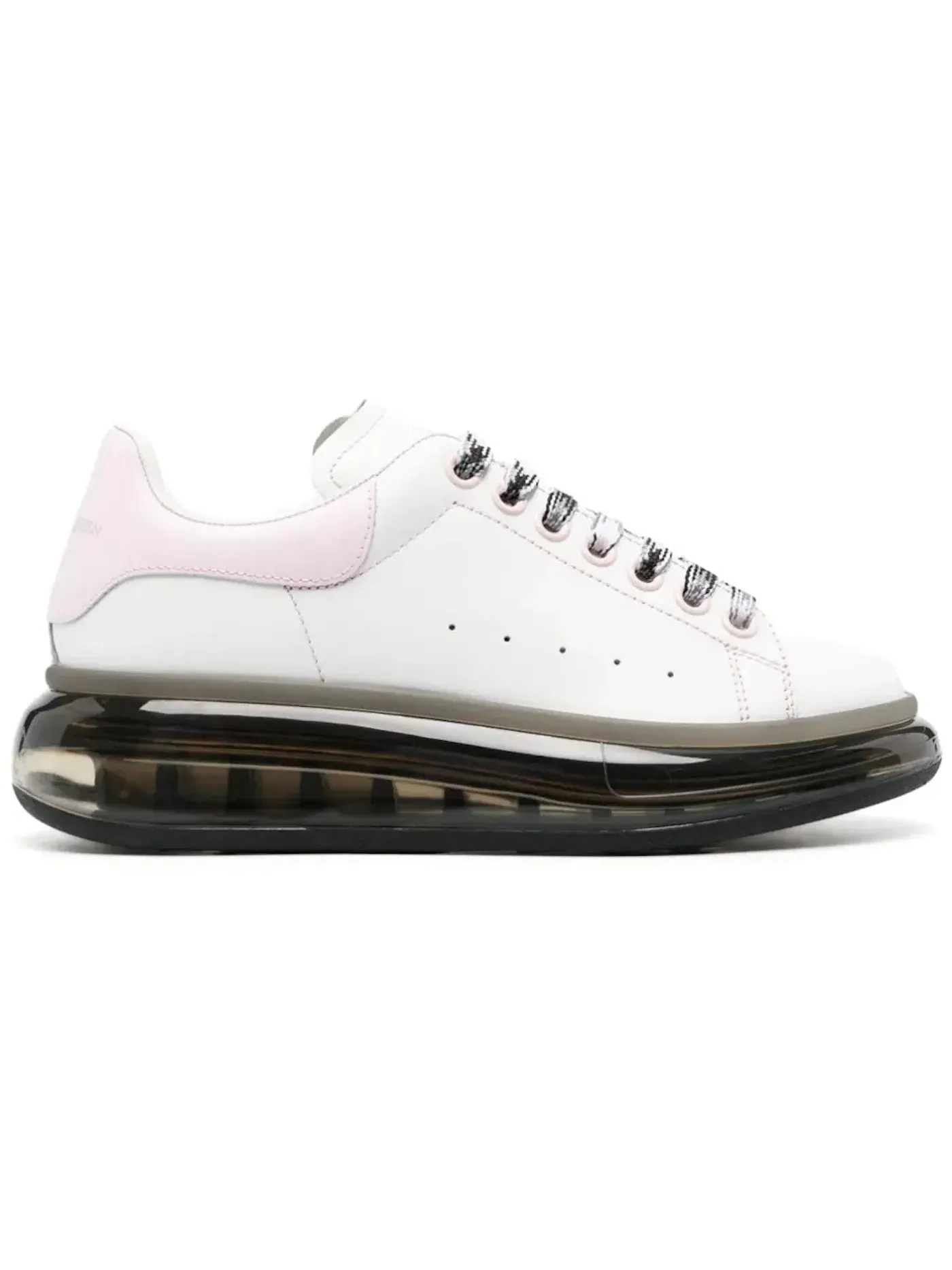 Мужские кроссовки Oversized Transparent Alexander McQueen — изображение 1 из 1, белый/розовый
