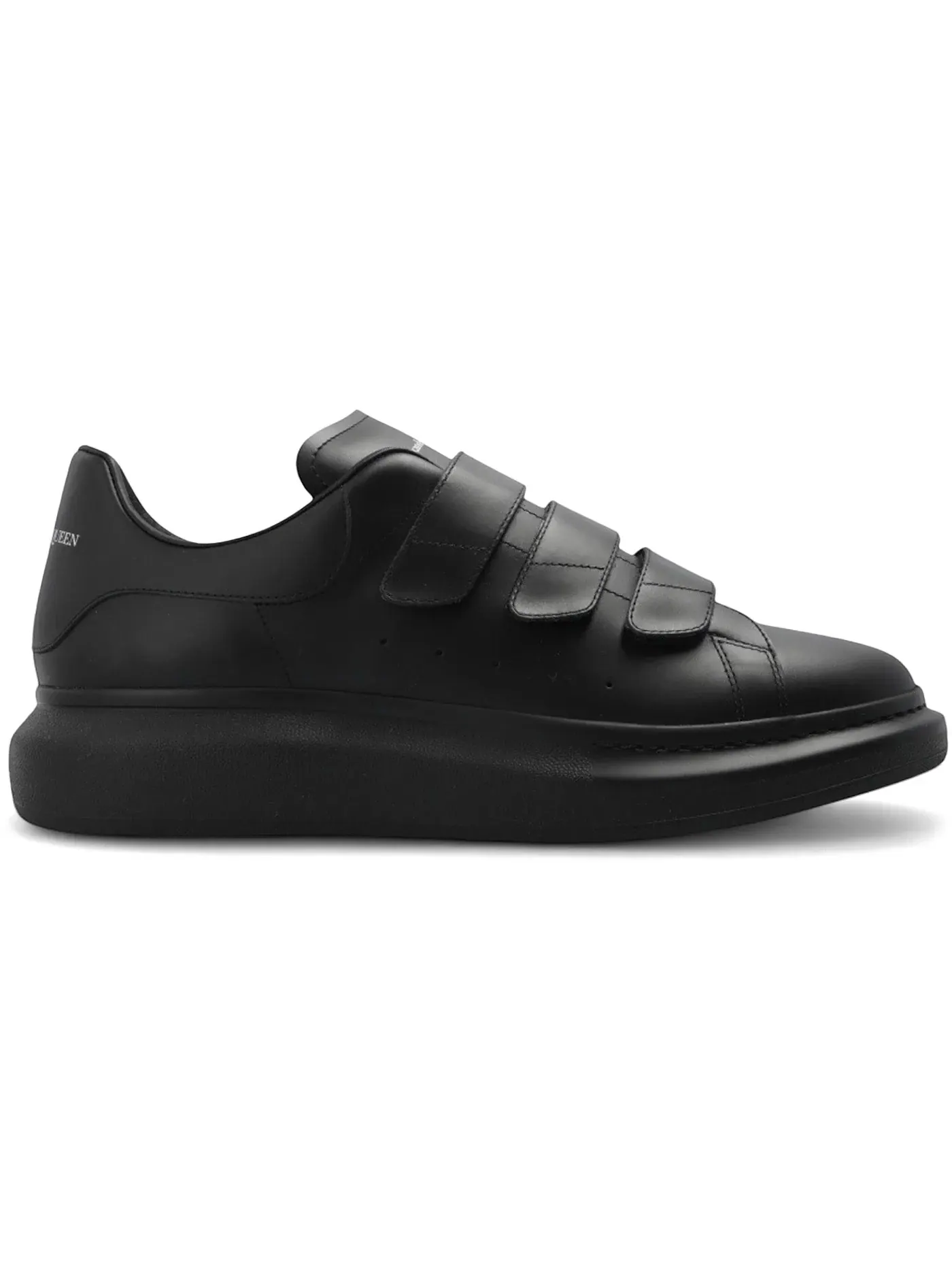 Мужские кроссовки Oversized Triple Strap Alexander McQueen — изображение 1 из 1, черный