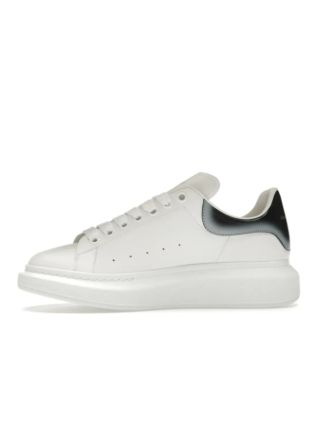 Мужские кроссовки Oversized Alexander McQueen — изображение 3 из 4, белый/черный