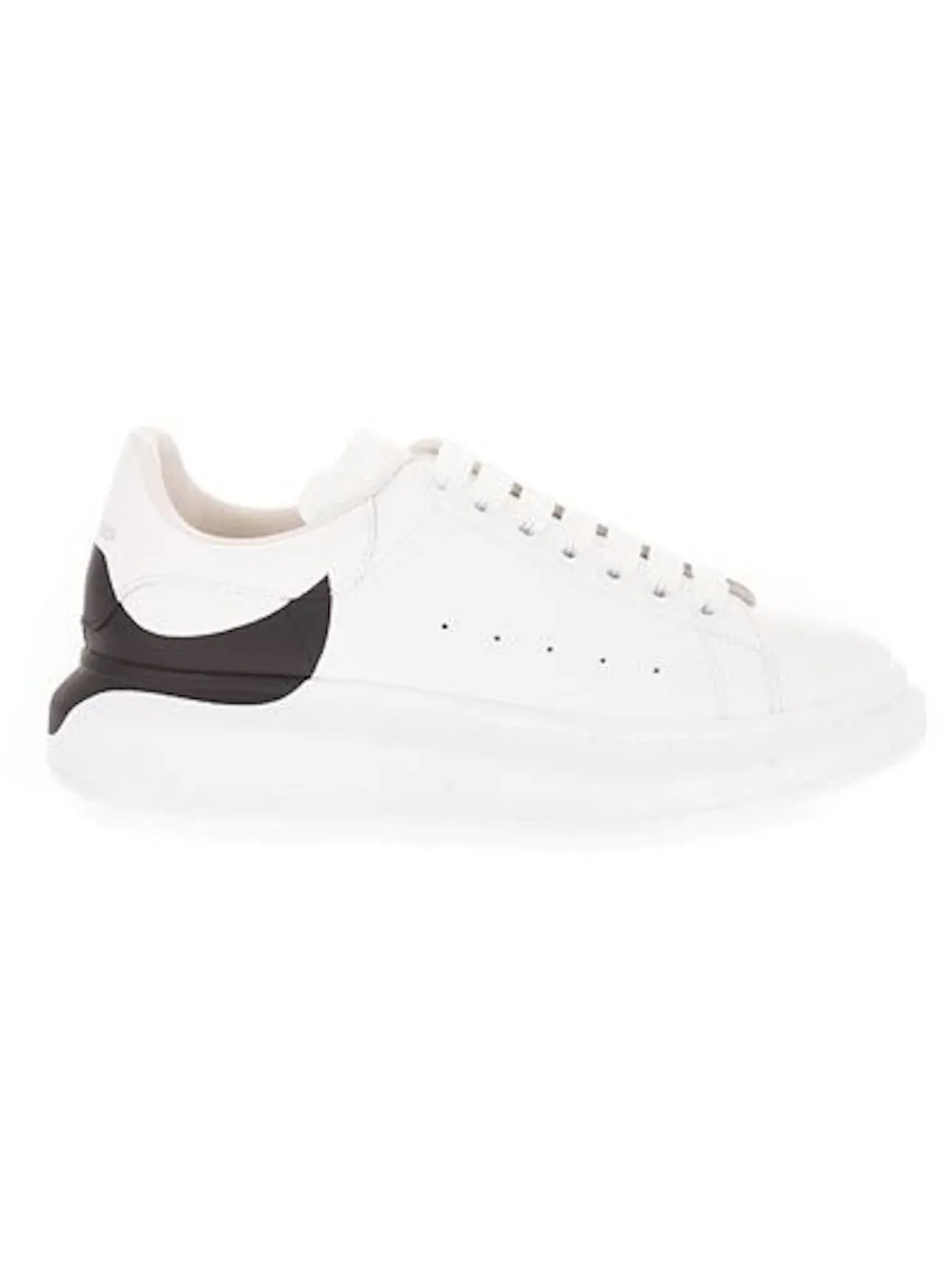 Мужские кроссовки Oversized Alexander McQueen — изображение 1 из 1, белый/черный