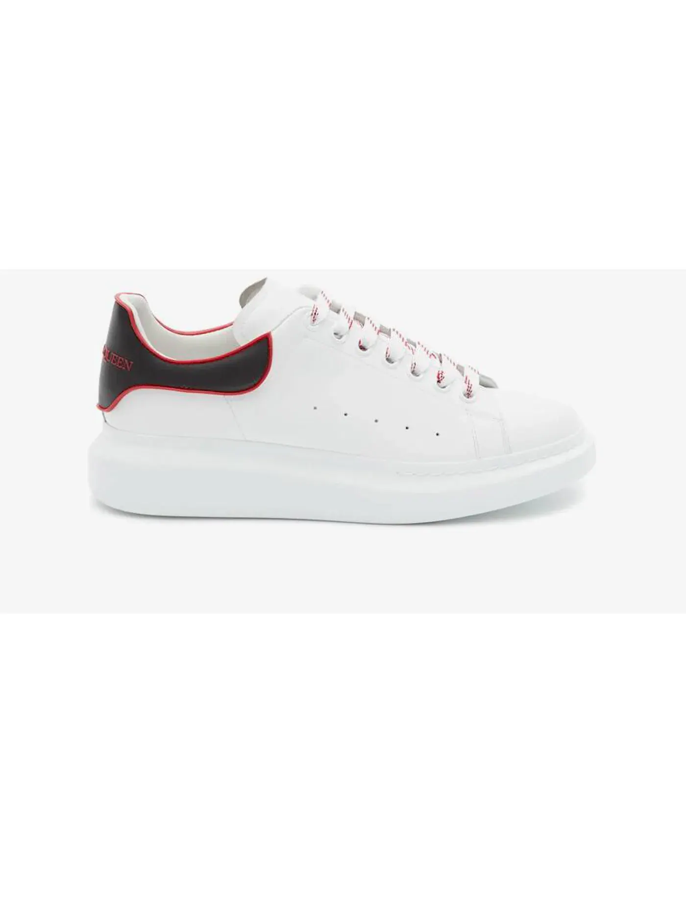 Мужские кроссовки Oversized Alexander McQueen — изображение 1 из 1, белый/черный/красный
