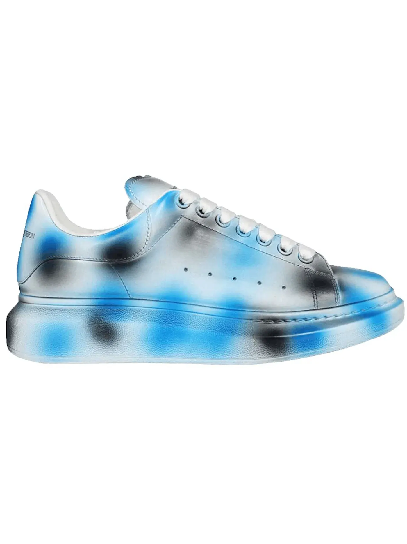 Мужские кроссовки Oversized Alexander McQueen — изображение 1 из 1, белый/синий