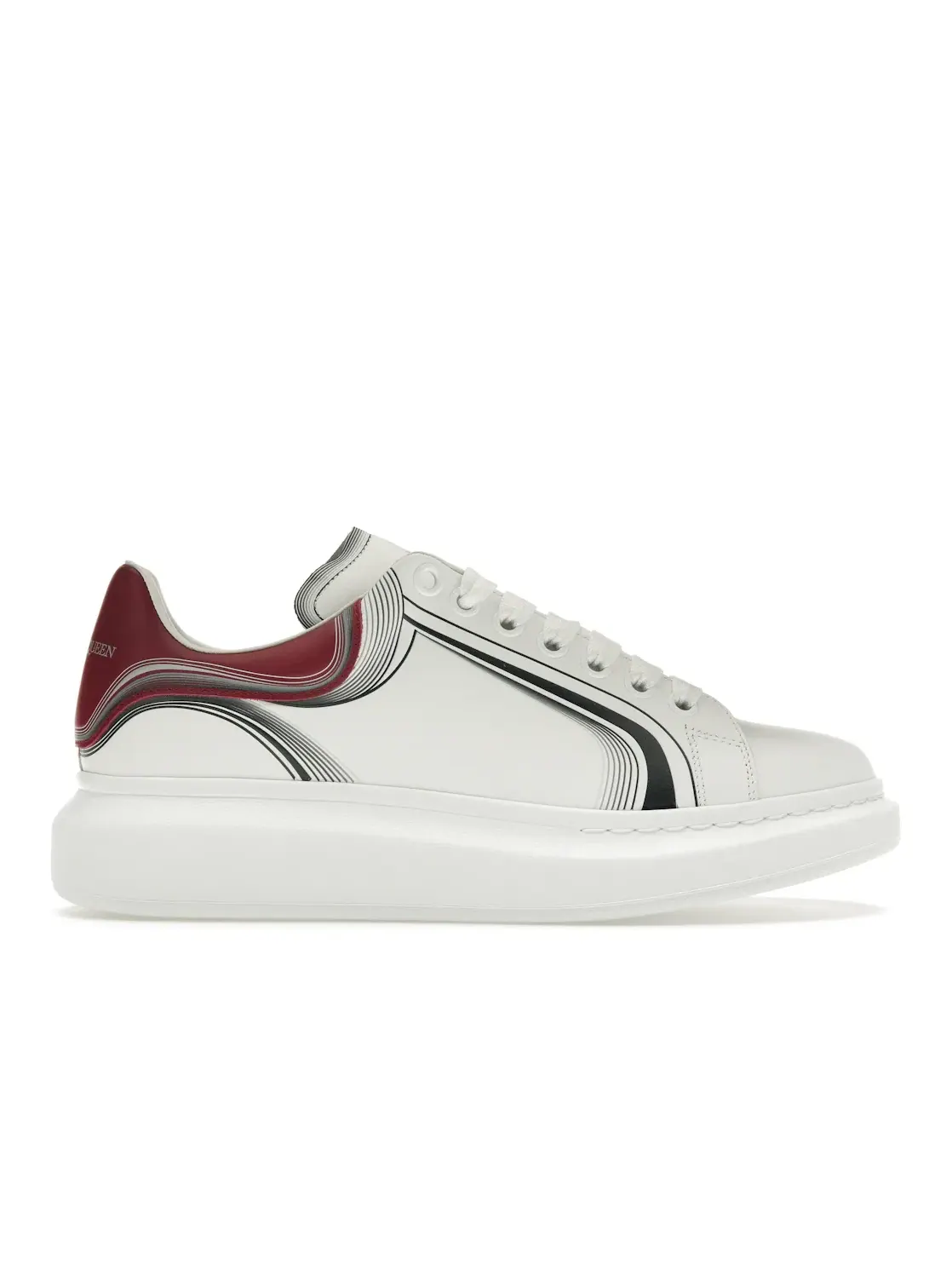 Мужские кроссовки с принтом Alexander McQueen Oversized Alexander McQueen — изображение 1 из 4, белый