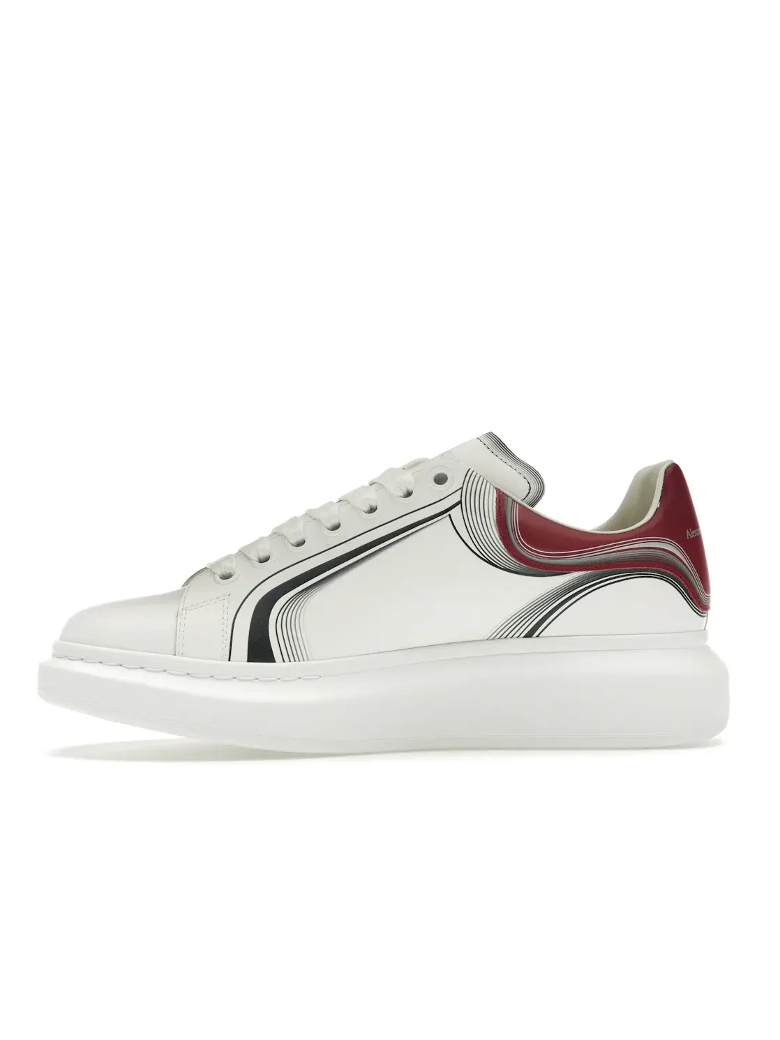 Мужские кроссовки с принтом Alexander McQueen Oversized Alexander McQueen — изображение 3 из 4, белый