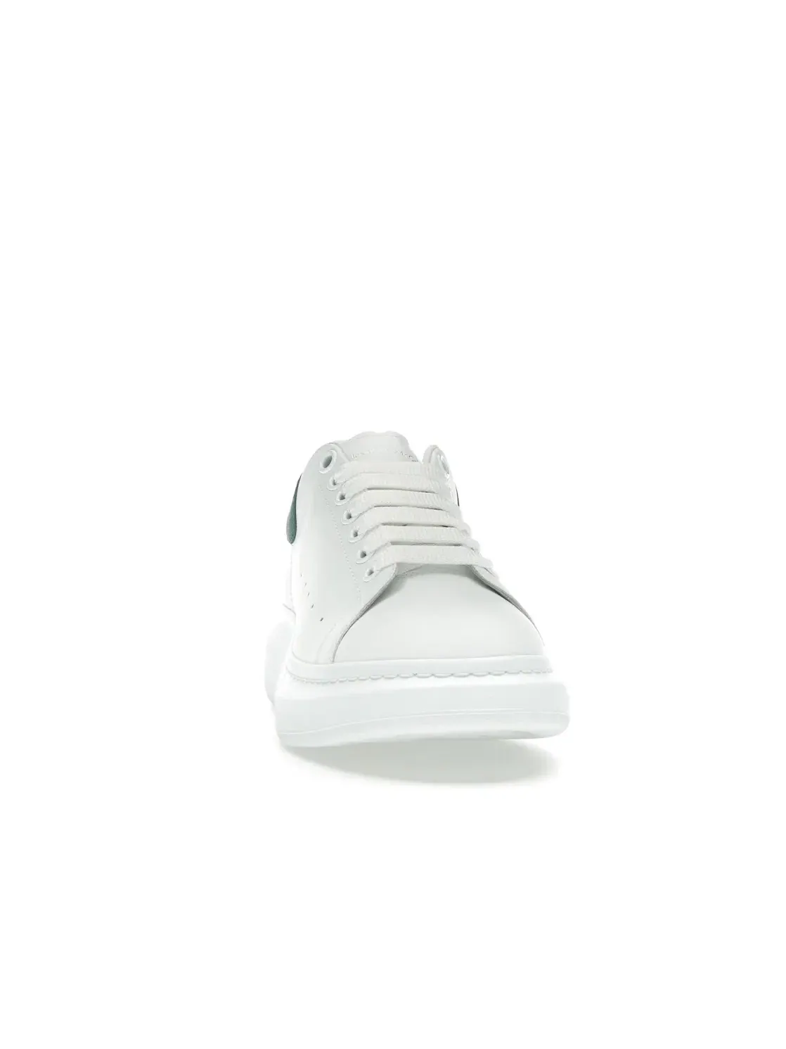 Мужские кроссовки Oversized Alexander McQueen — изображение 2 из 4, белый/зеленый