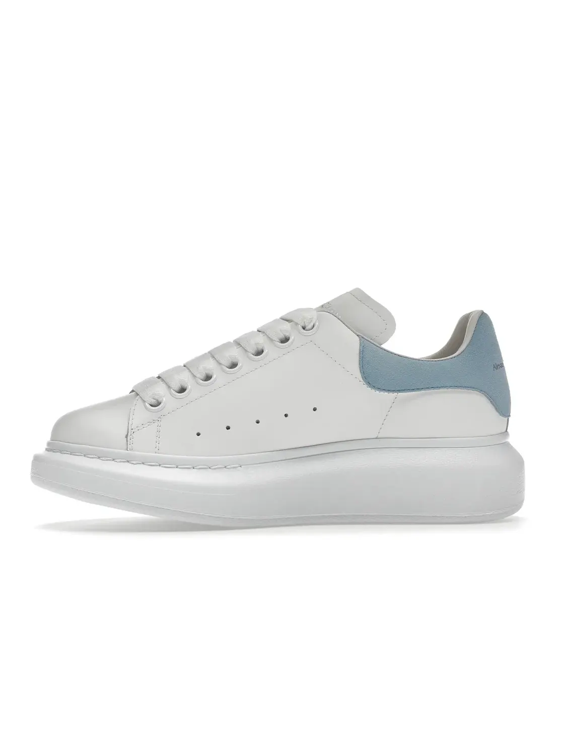 Женские кроссовки Oversized Alexander McQueen — изображение 3 из 4, белый/серый-синий