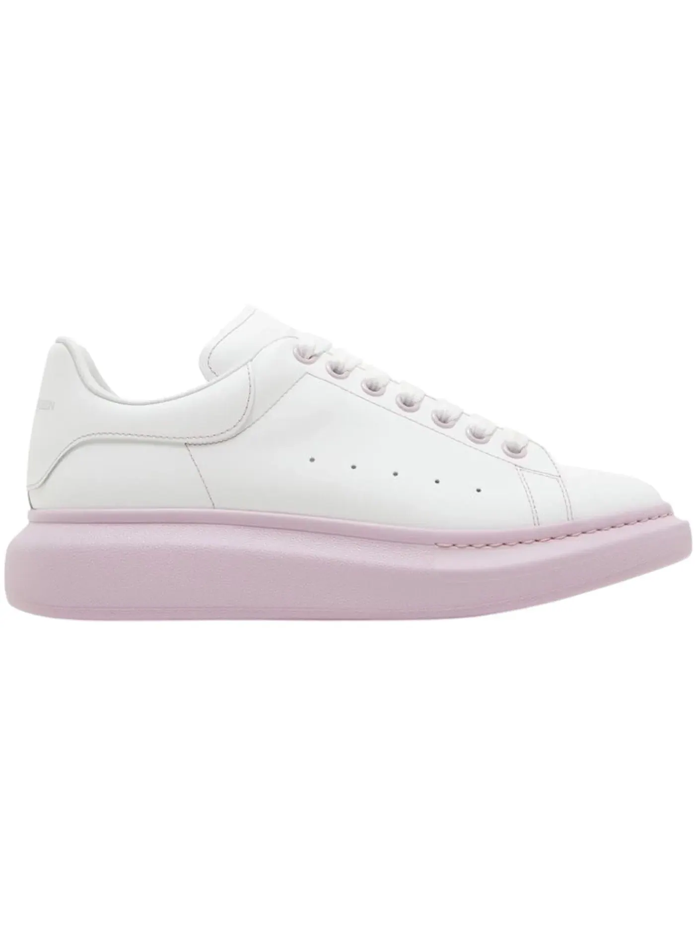 Мужские кроссовки Oversized Alexander McQueen — изображение 1 из 1, белый/розовый